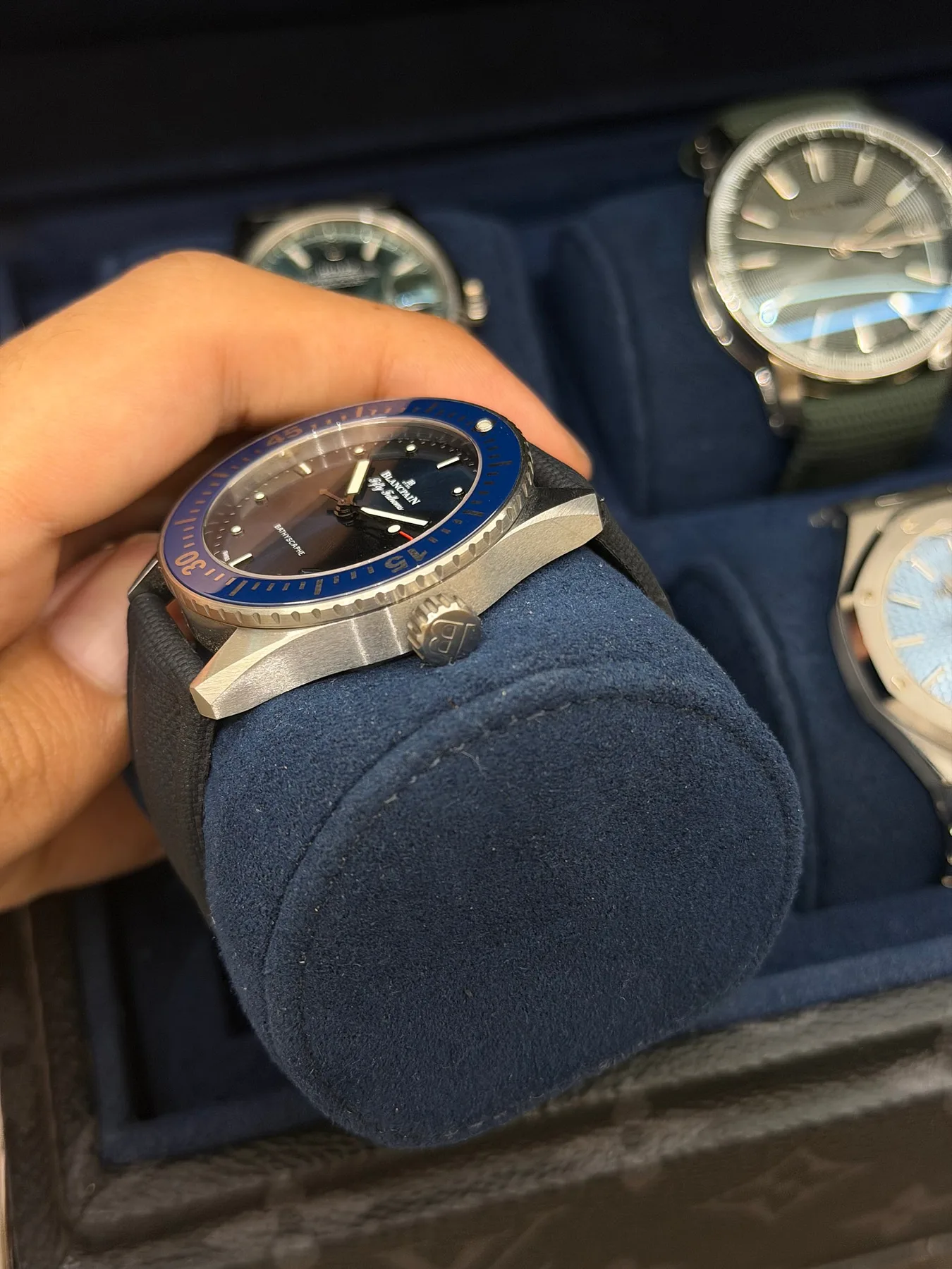 블랑팡 피프티패덤즈 바티스카프 38mm 청판 2022 사진 3