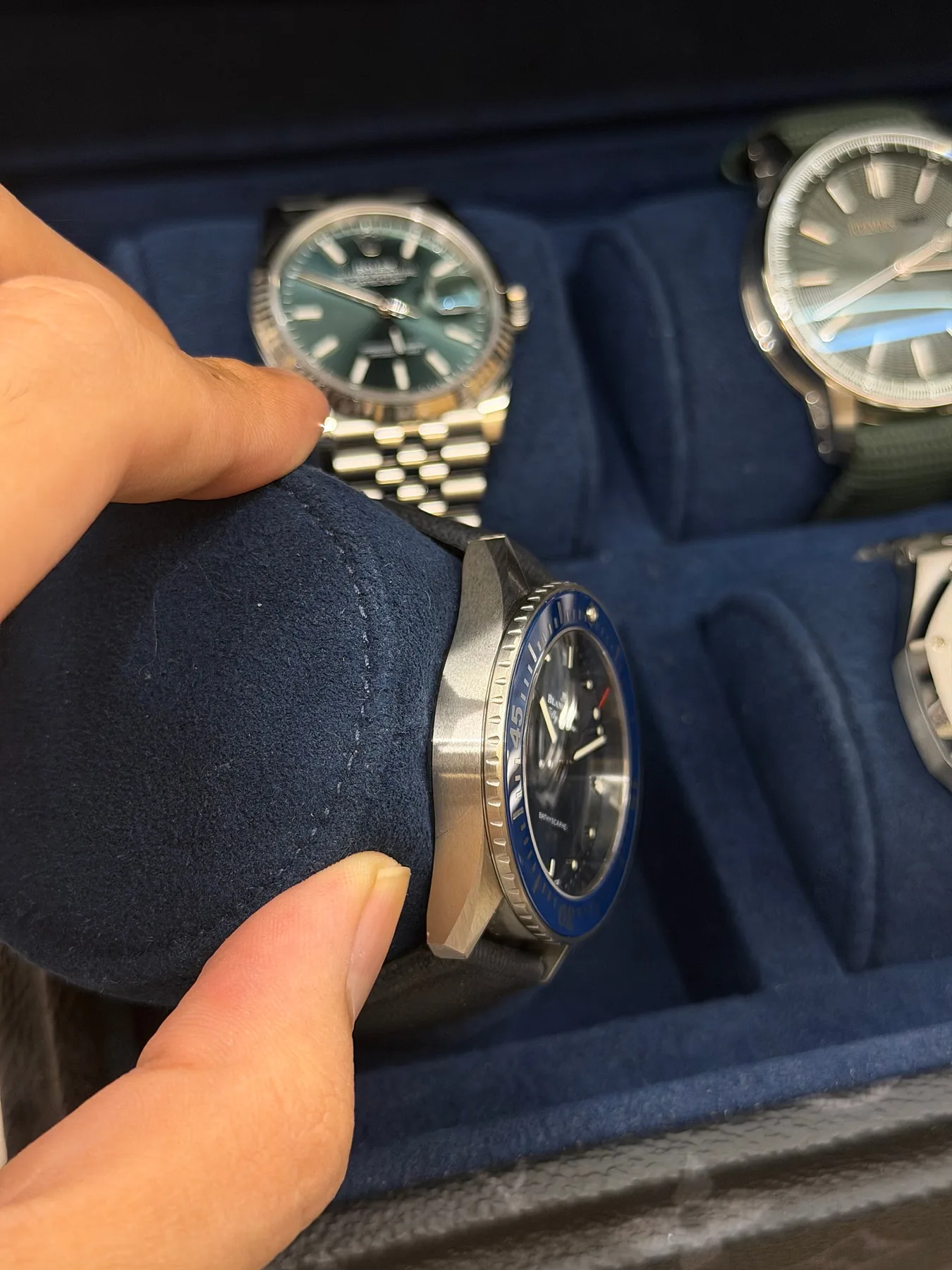블랑팡 피프티패덤즈 바티스카프 38mm 청판 2022 사진 4