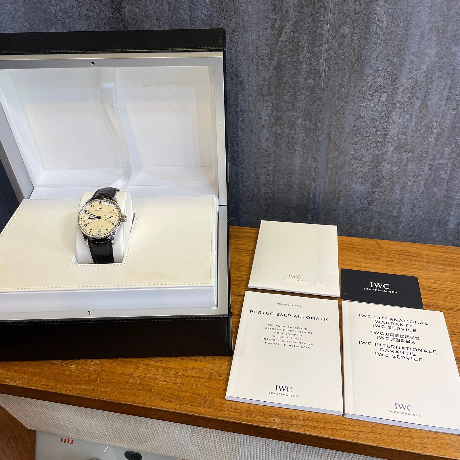 IWC 포르투기저 부엉이 세븐데이즈 블루핸즈 2020 사진 7