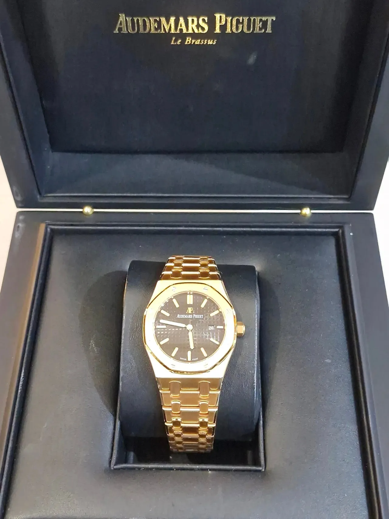 오데마피게 로얄오크 로즈골드 초코판 33mm 2020 사진 2