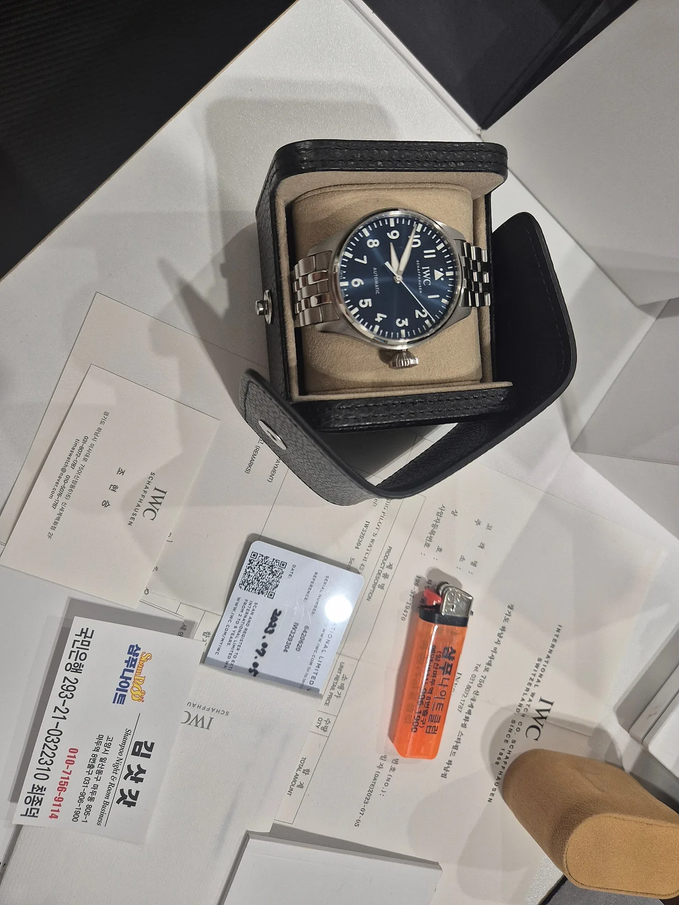 IWC 빅파일럿 43 청판 2022 사진 4