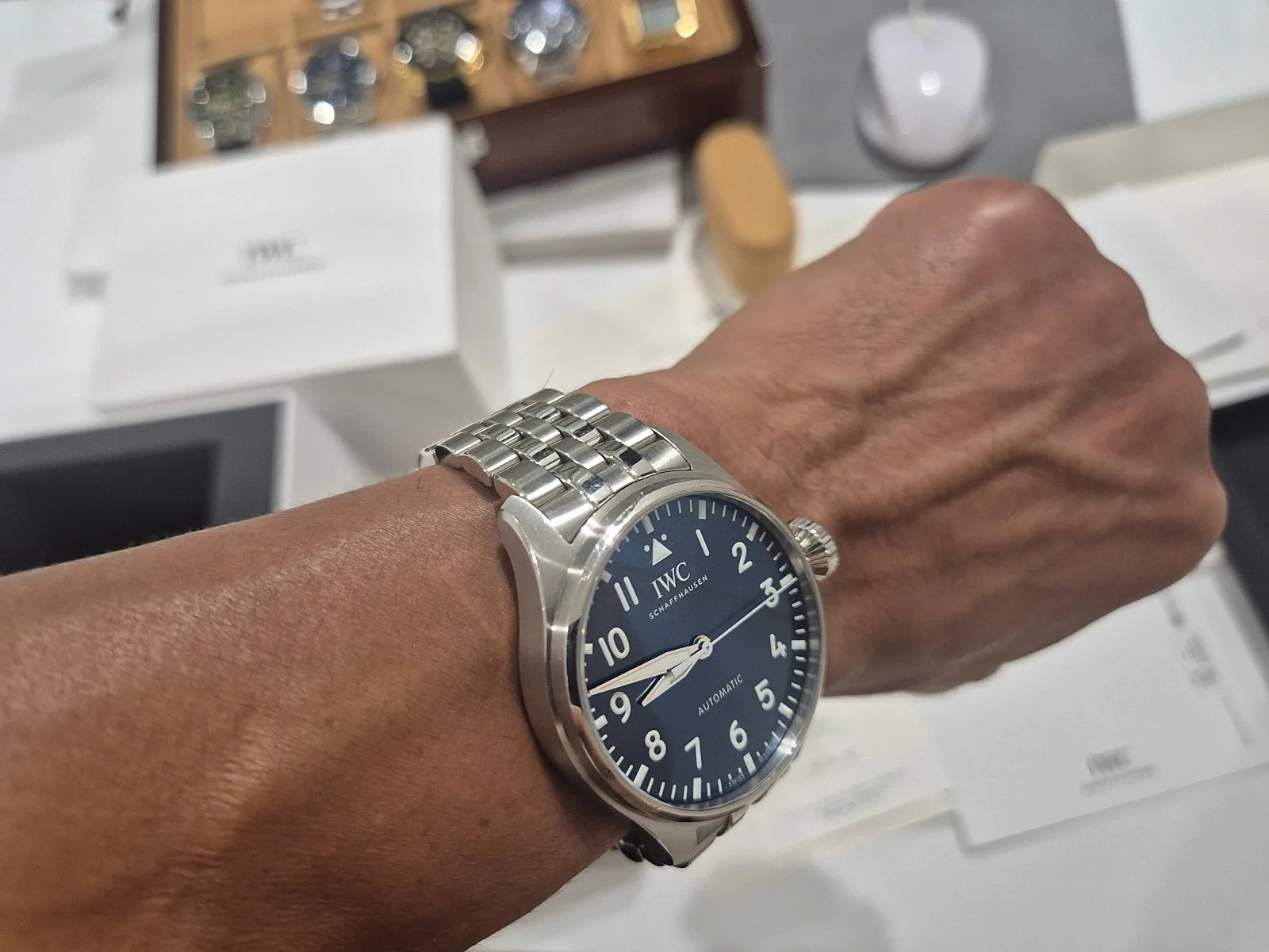 IWC 빅파일럿 43 청판 2022 사진 6