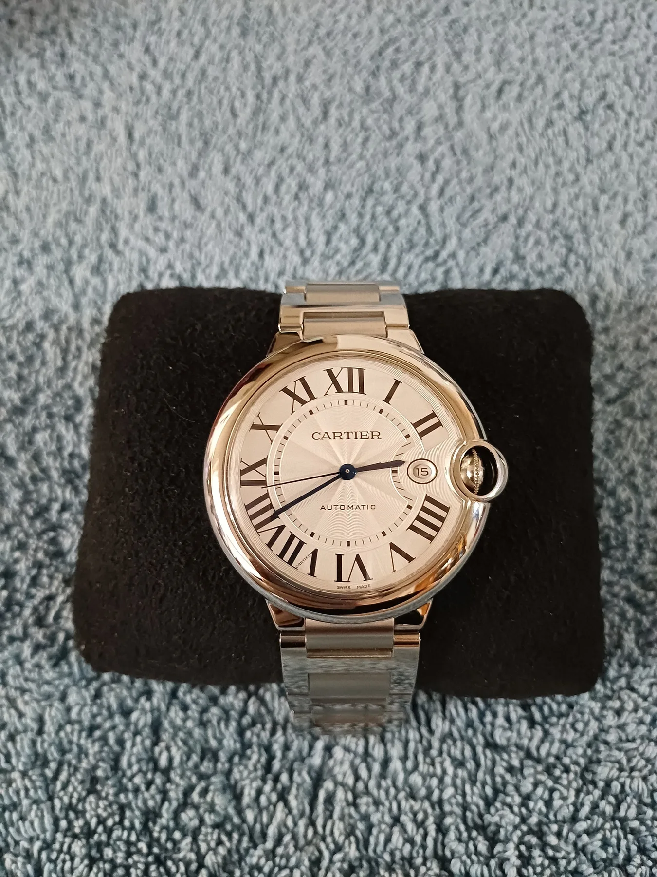 까르띠에 발롱블루 흰판 42mm 2024 사진 2