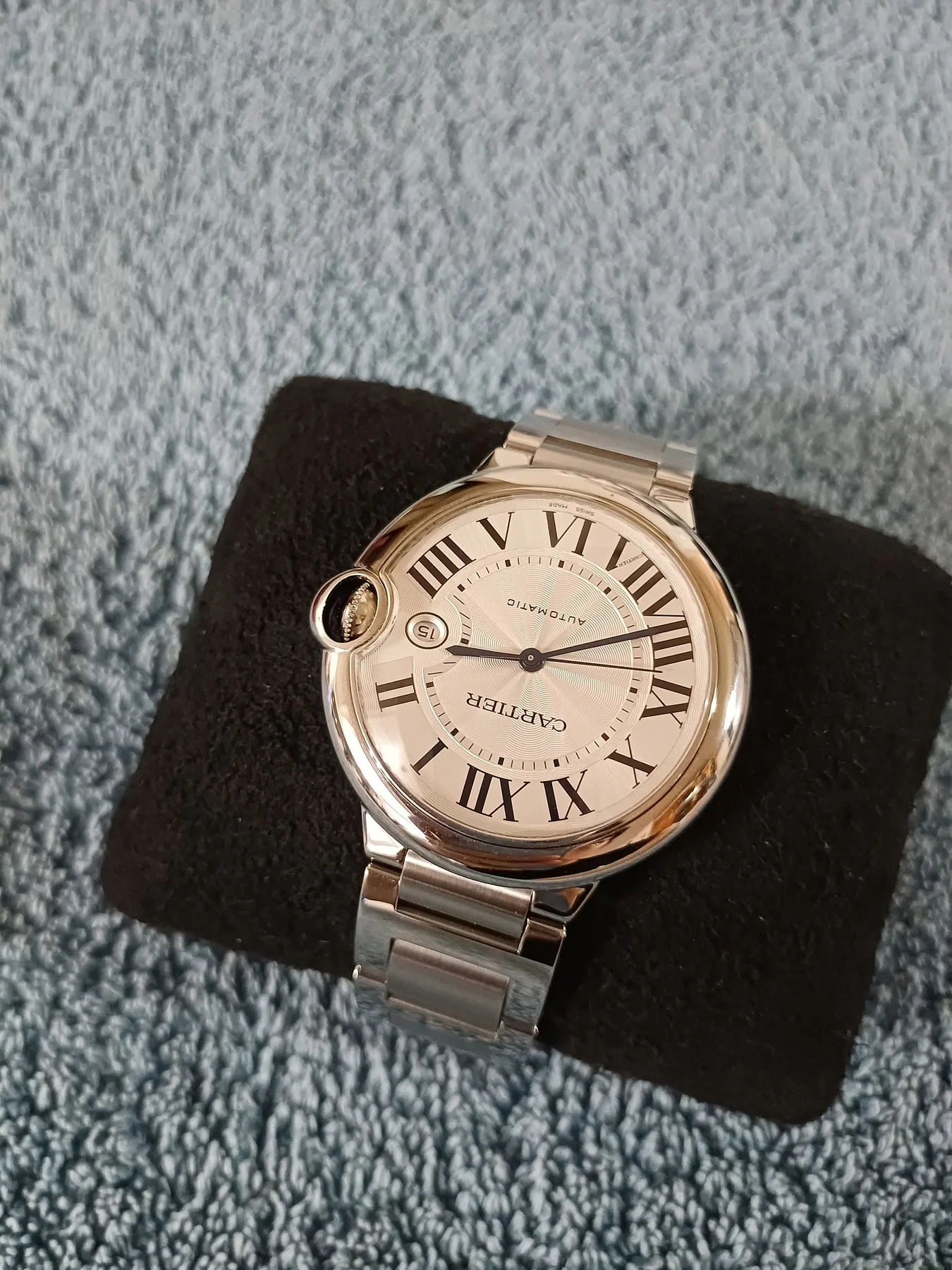 까르띠에 발롱블루 흰판 42mm 2024 사진 5