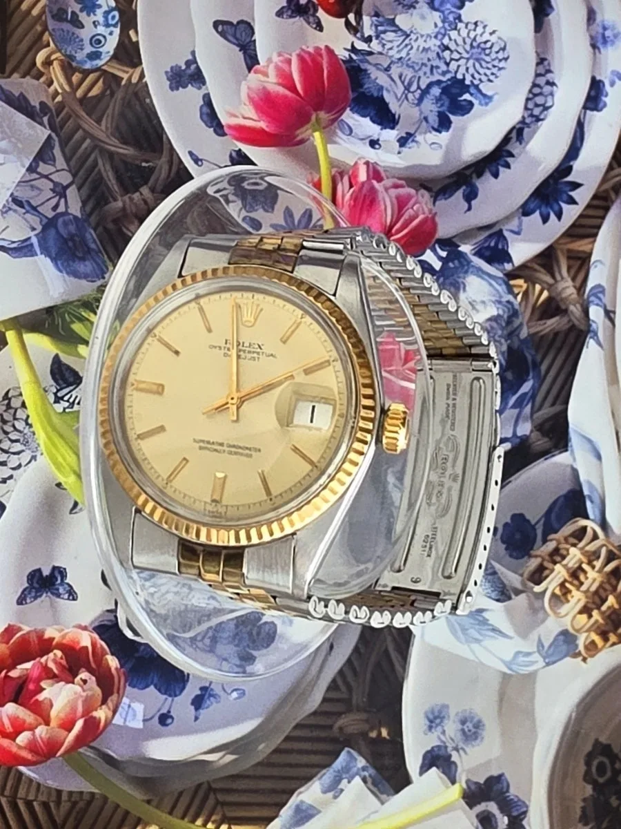 롤렉스 Oyster Perpetual Datejust 18k 콤비 Ref. 16013 1970 사진 2