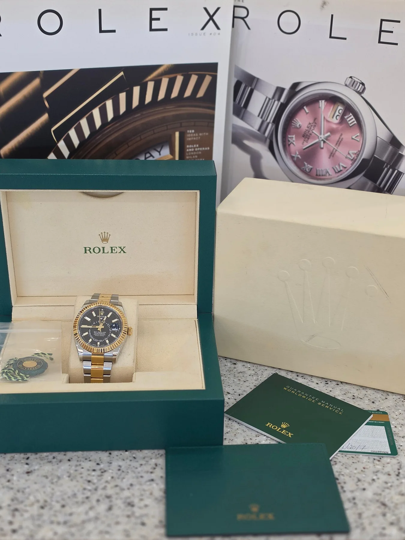 롤렉스 326933 스카이드웰러 콤비 검판 42mm 2017 사진 1