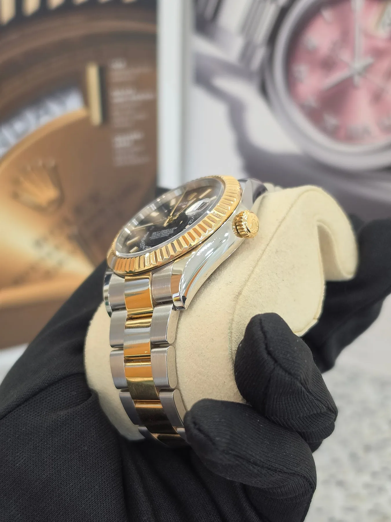 롤렉스 326933 스카이드웰러 콤비 검판 42mm 2017 사진 3