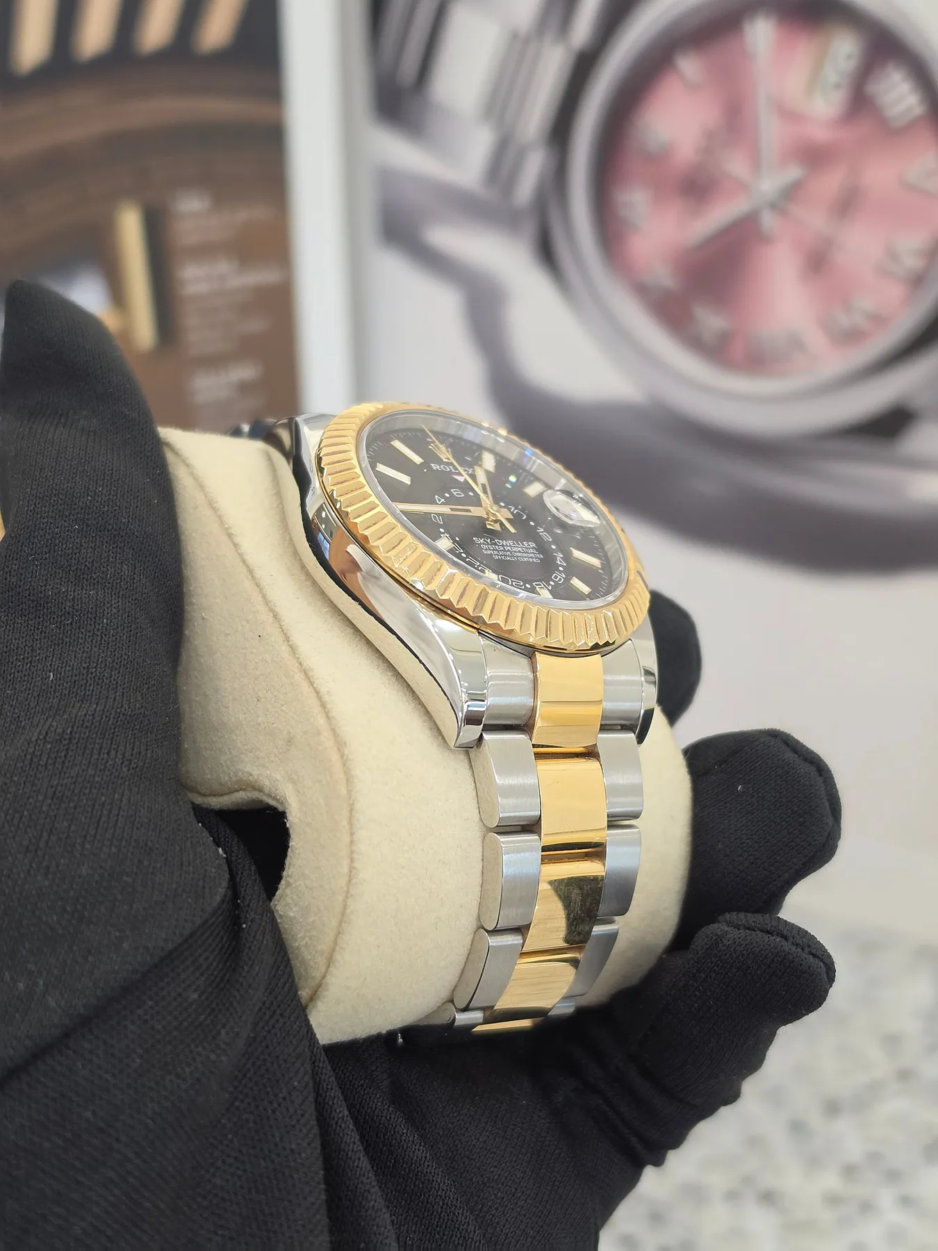 롤렉스 326933 스카이드웰러 콤비 검판 42mm 2017 사진 4