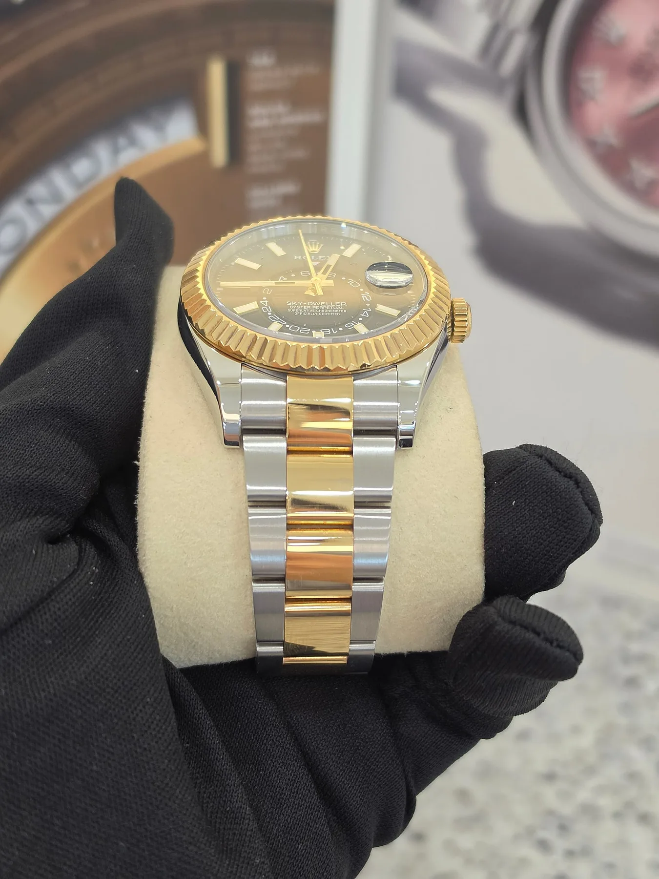 롤렉스 326933 스카이드웰러 콤비 검판 42mm 2017 사진 6