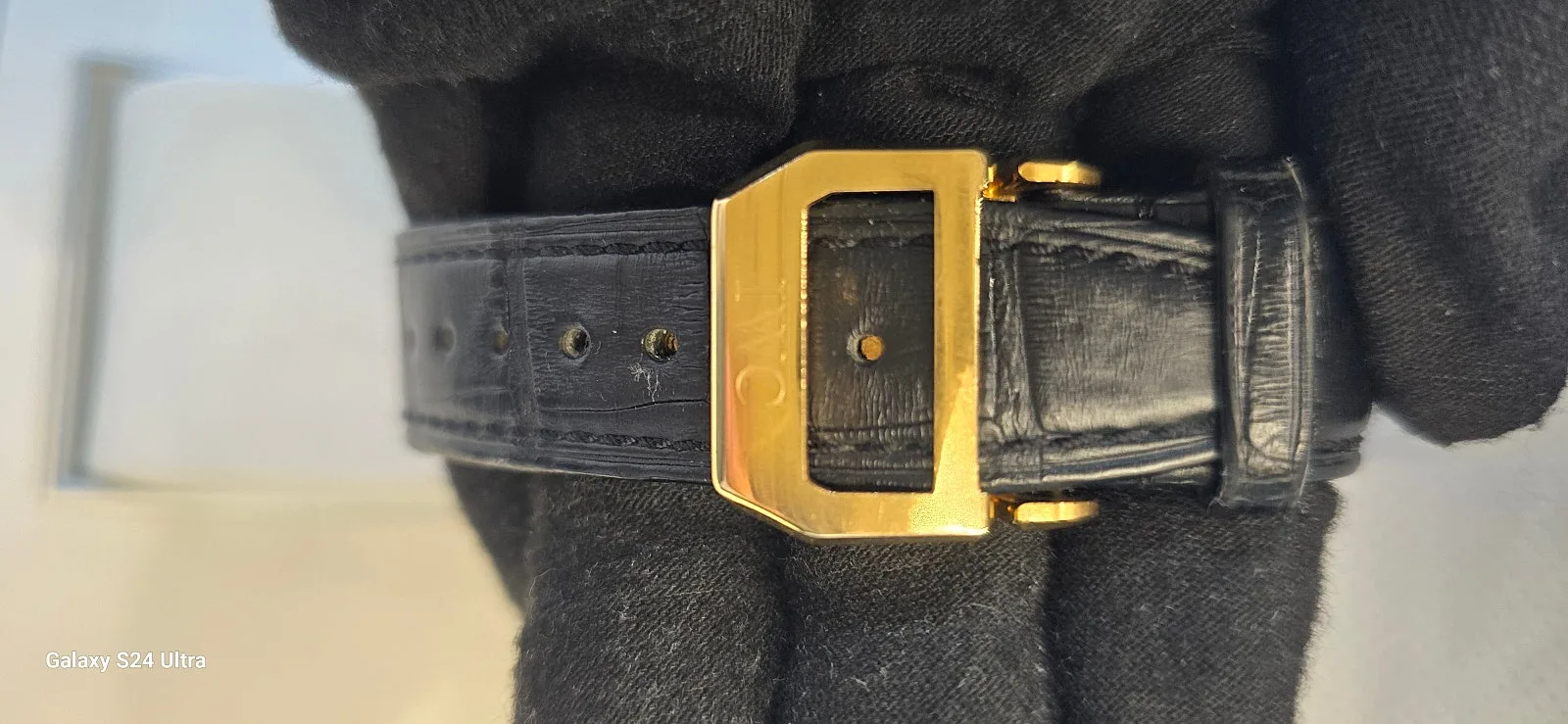 IWC 퍼펙추얼 캘린더 18K 로즈골드 검판 사진 3