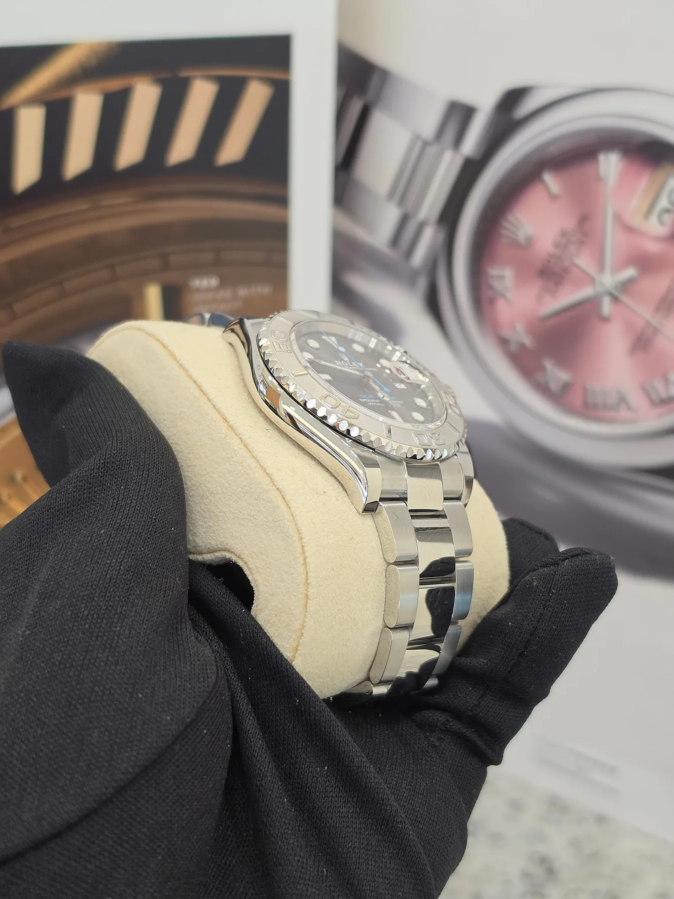 롤렉스 요트마스터 스틸 오이스터 슬레이트 40mm 126622 2020 사진 4