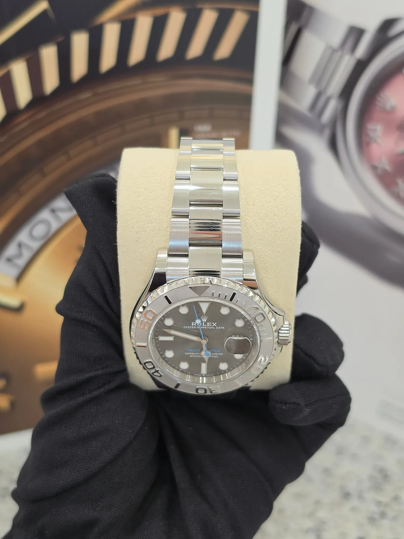 롤렉스 요트마스터 스틸 오이스터 슬레이트 40mm 126622 2020 사진 6