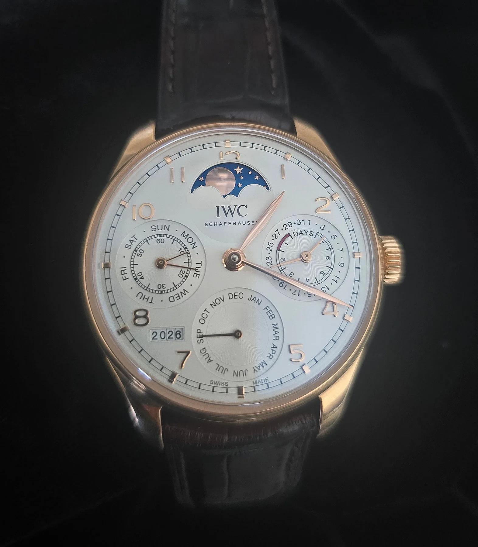 IWC 페페츄얼캘린더 PPC 로즈골드 2018 사진 4