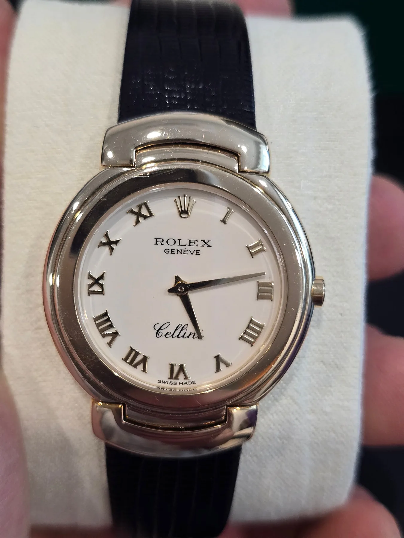 롤렉스 셀리니 33mm 금통 6622 1993 사진 2