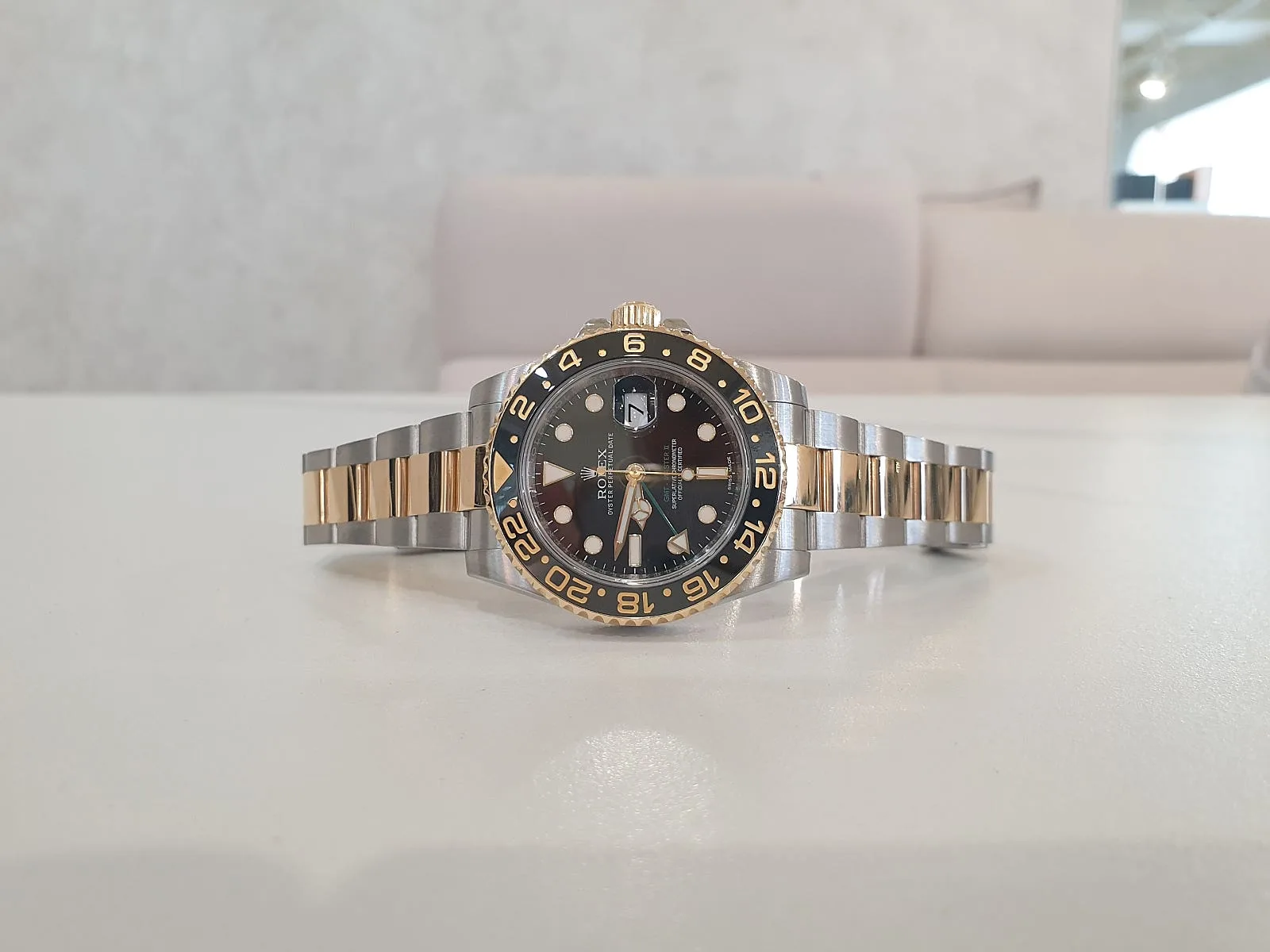 롤렉스 GMT MASTER 2 흑콤 M116713LN 2014 사진 4