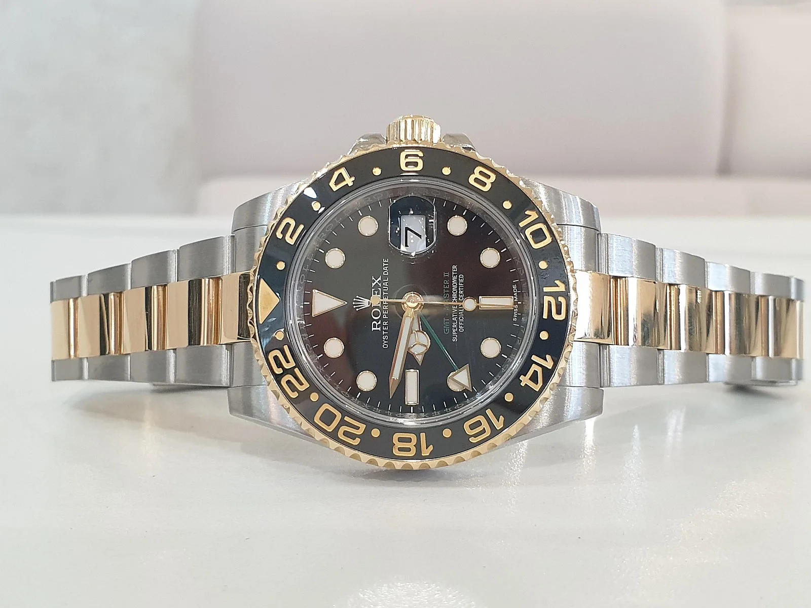 롤렉스 GMT MASTER 2 흑콤 M116713LN 2014 사진 5