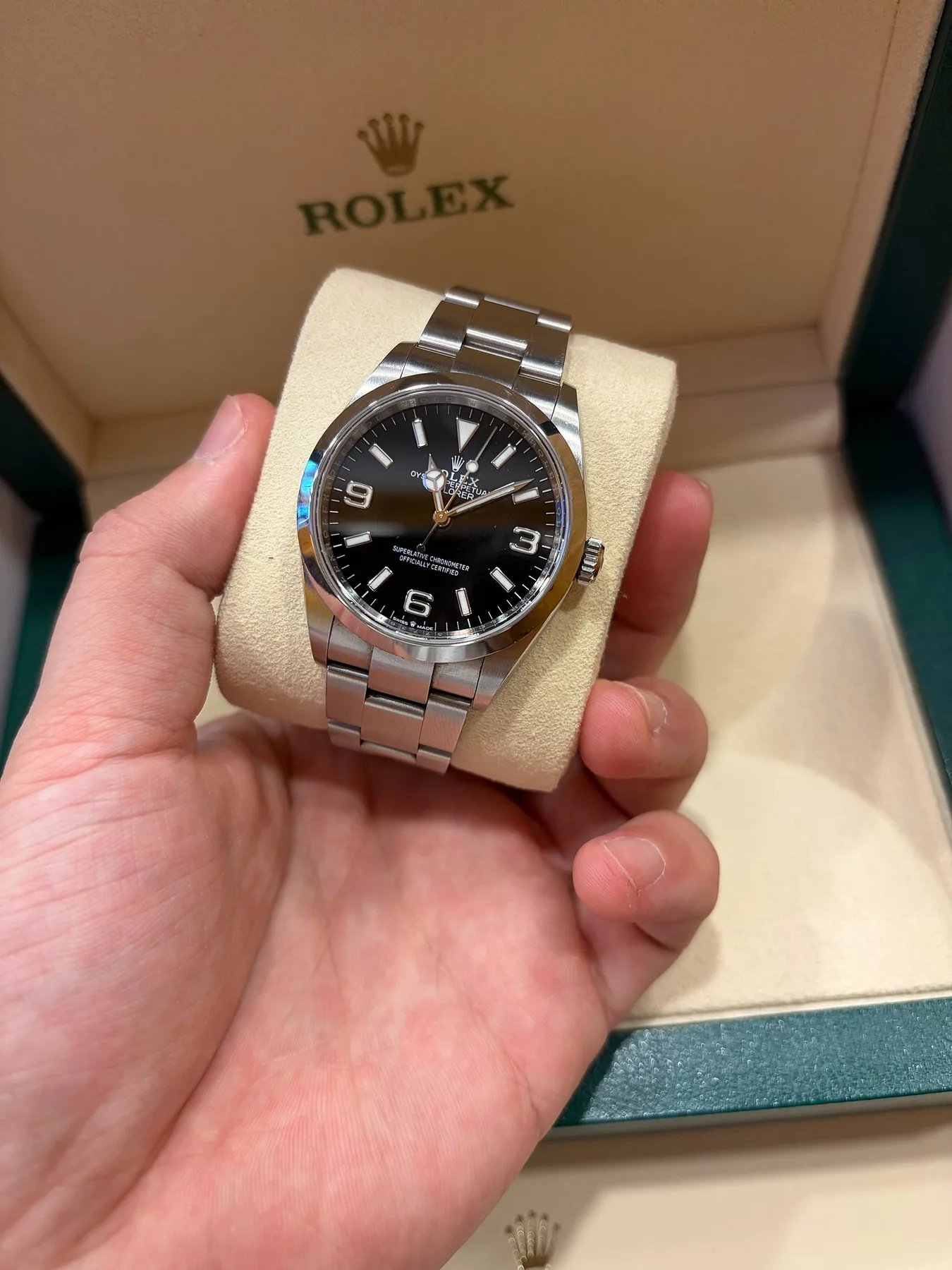 롤렉스 익스플로러 36mm 124270 2022 사진 2