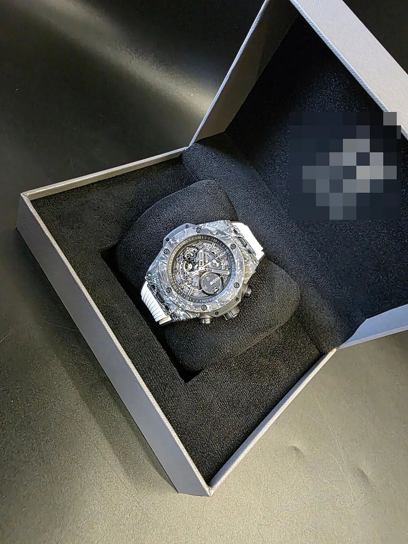 위블로 빅뱅 유니코 카본 화이트 44mm 2022 사진 2