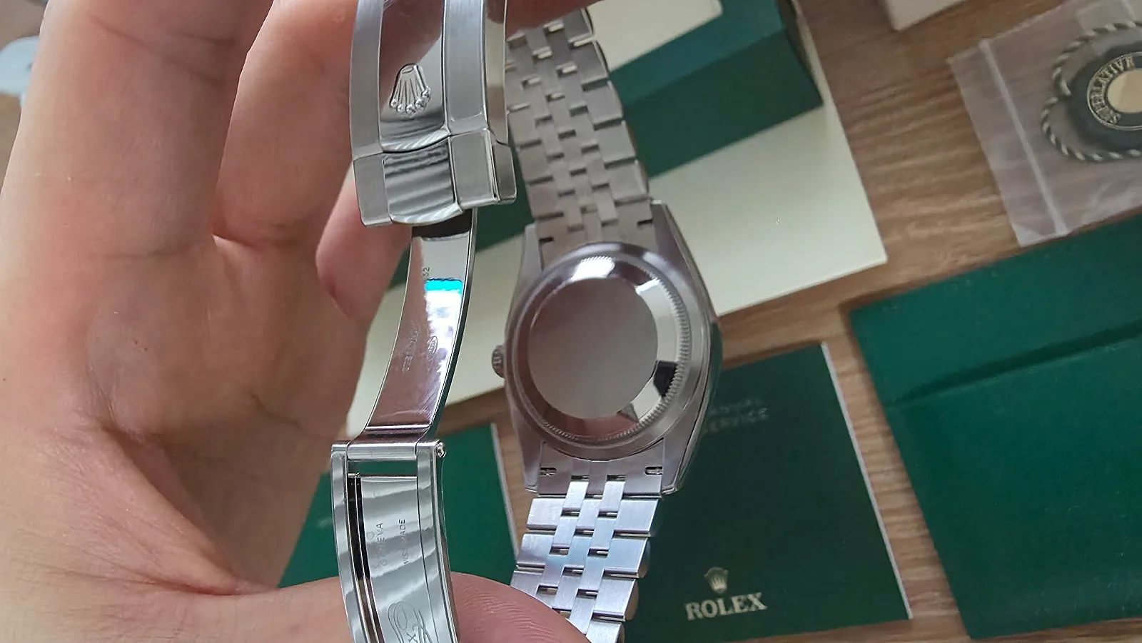 롤렉스 Datejust 36 126234 청판 2024 사진 8