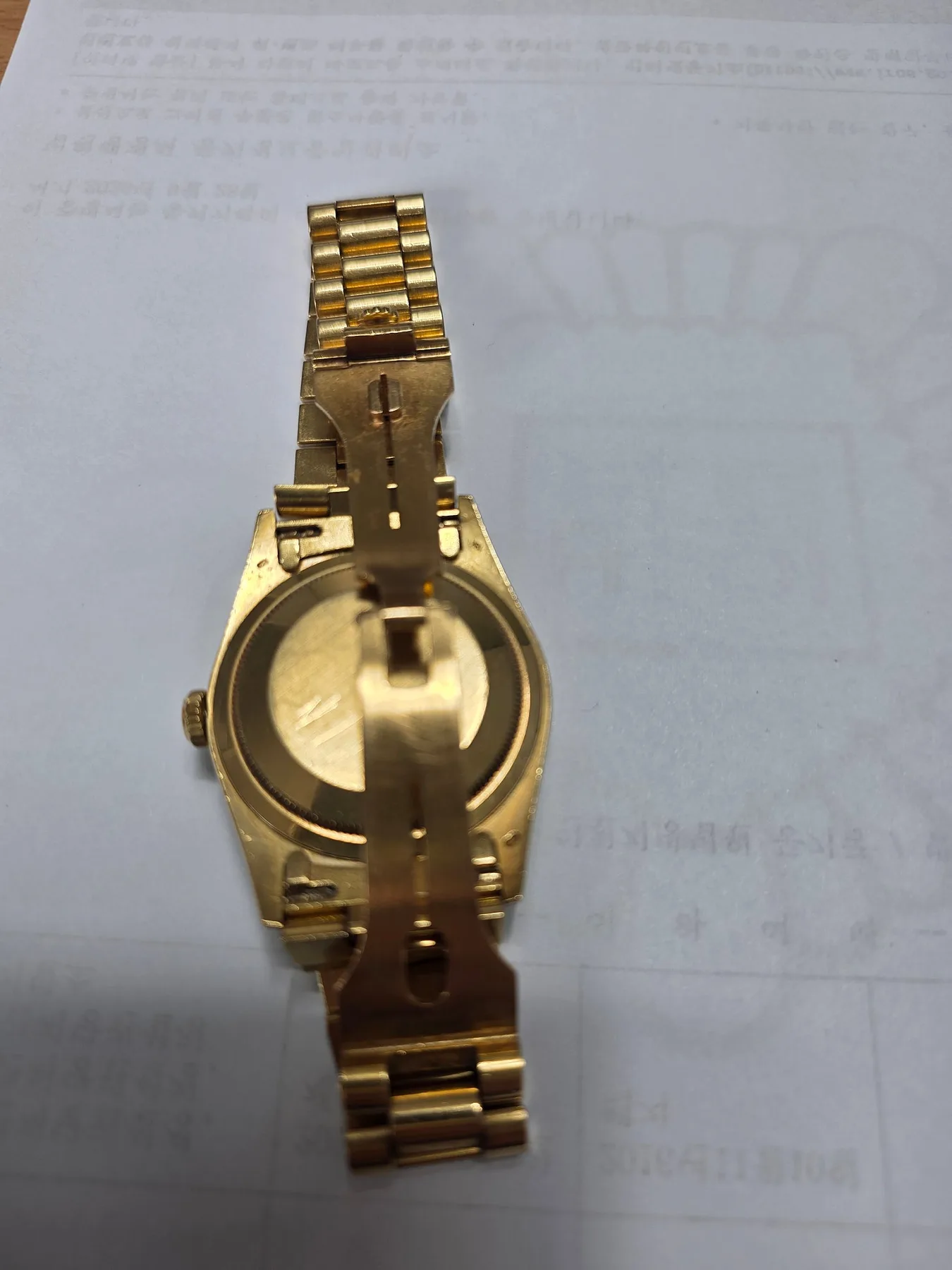 롤렉스 데이데이트 금통 36mm 사진 4