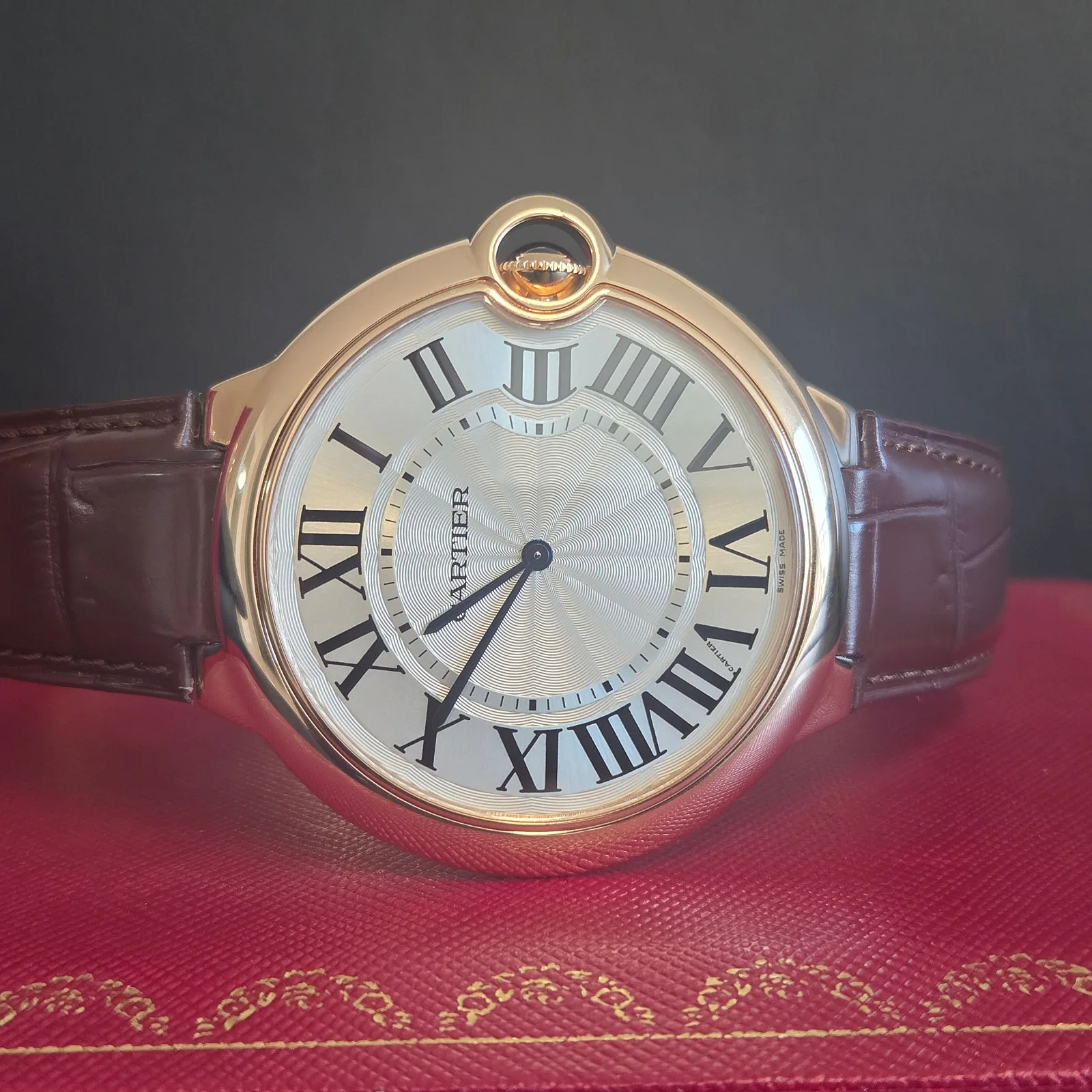 까르띠에 발롱블루 46MM 18K금통 수동 2012 사진 2