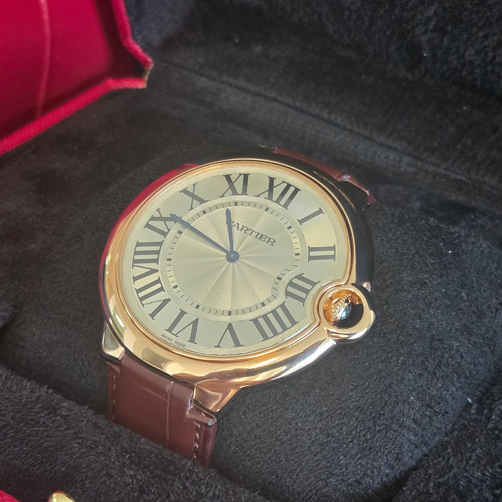 까르띠에 발롱블루 46MM 18K금통 수동 2012 사진 7