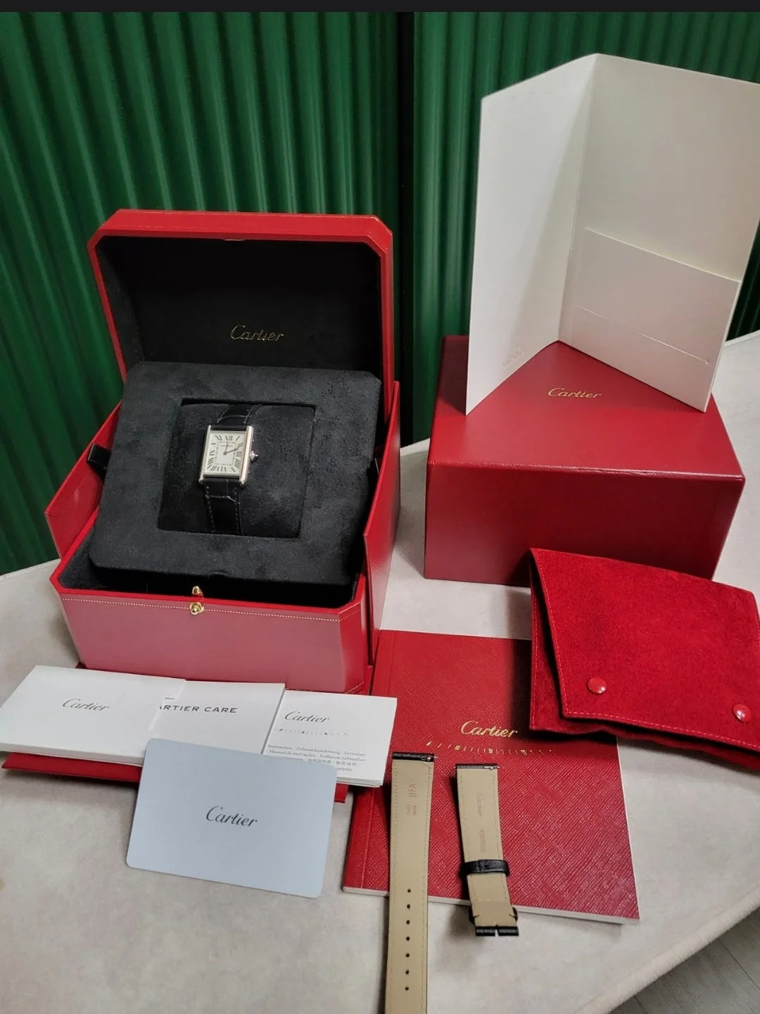 까르띠에 탱크 머스트 라지 2002 사진 1