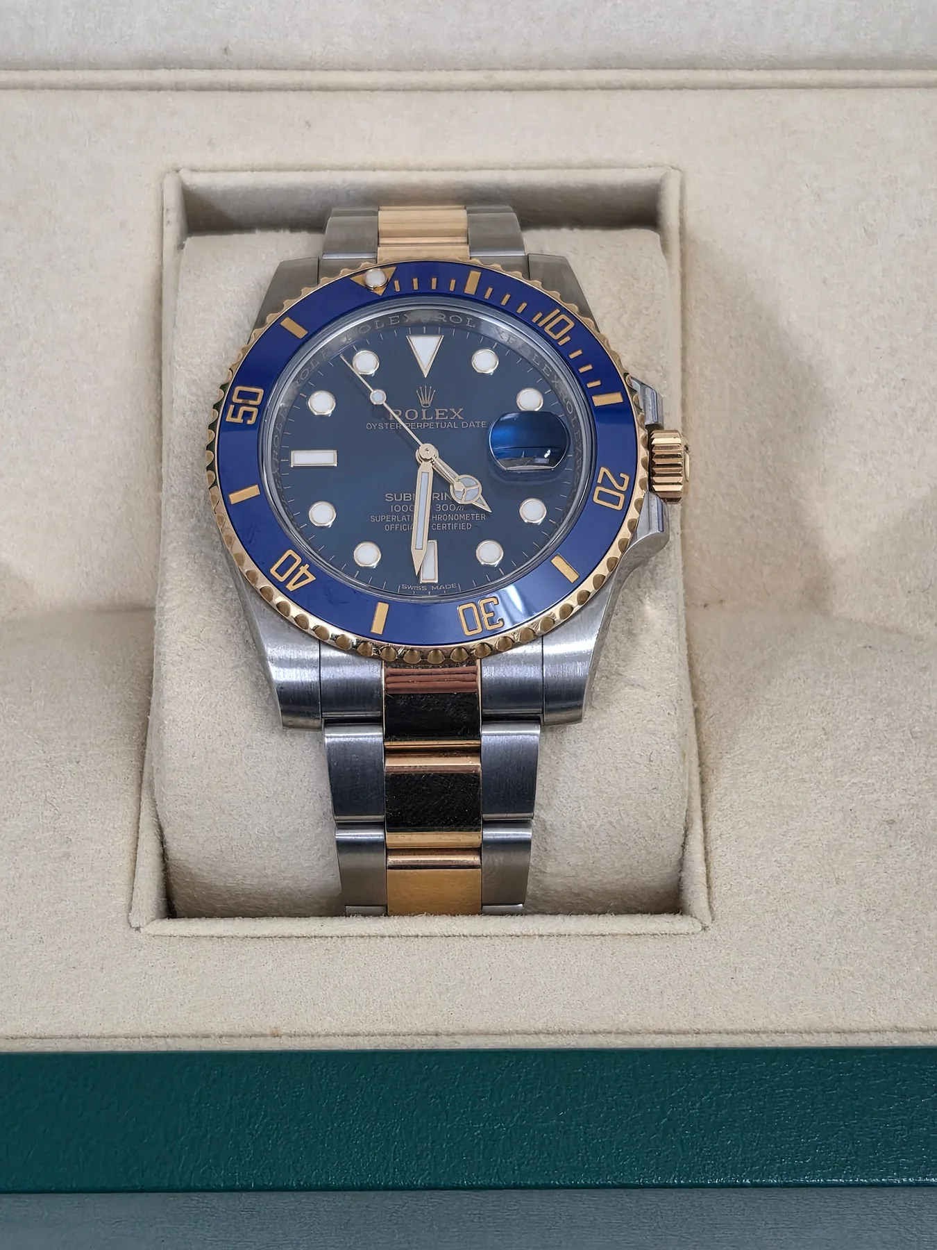 롤렉스 116613LB 서브마리너 청콤 40mm 2019년식 2019 사진 1