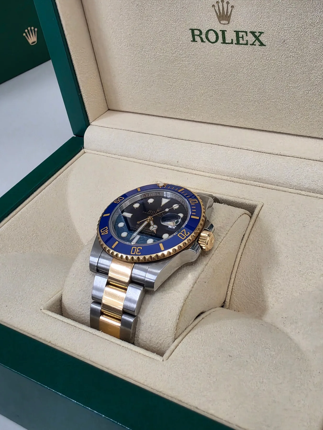 롤렉스 116613LB 서브마리너 청콤 40mm 2019년식 2019 사진 8