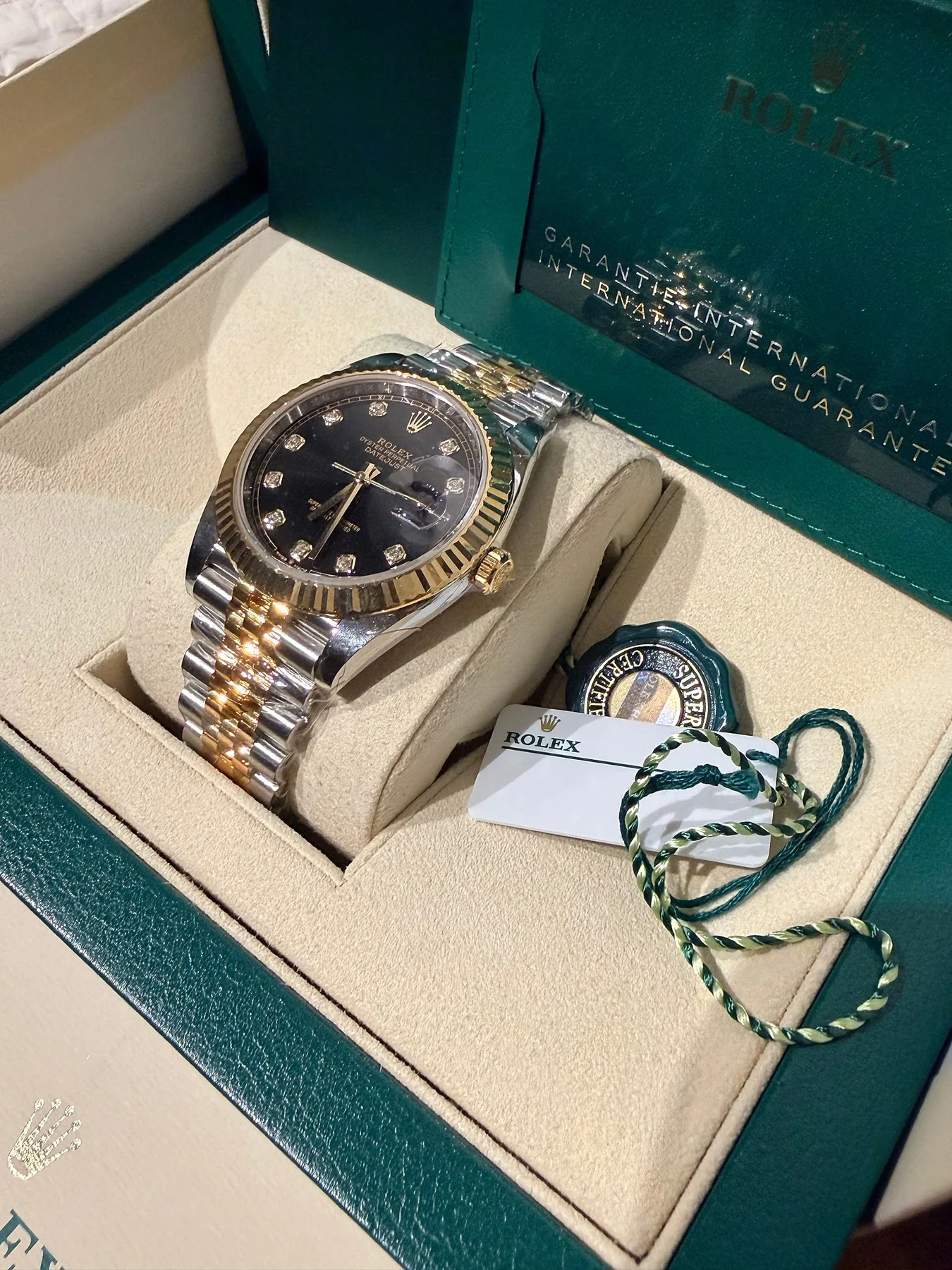 롤렉스 데이저스트 41mm 블랙 골드 콤비 2022 사진 2