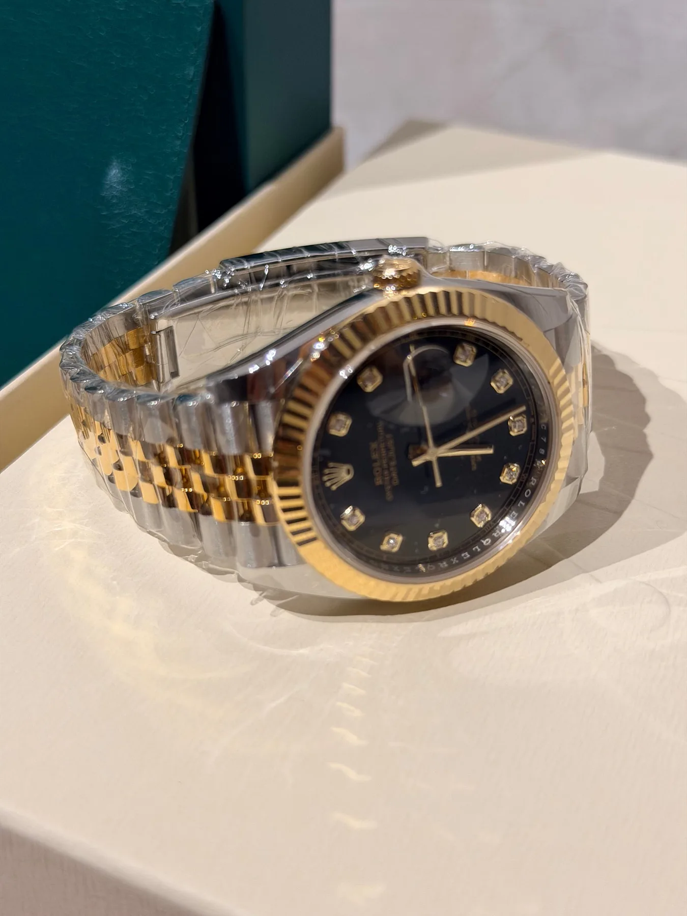 롤렉스 데이저스트 41mm 블랙 골드 콤비 2022 사진 3
