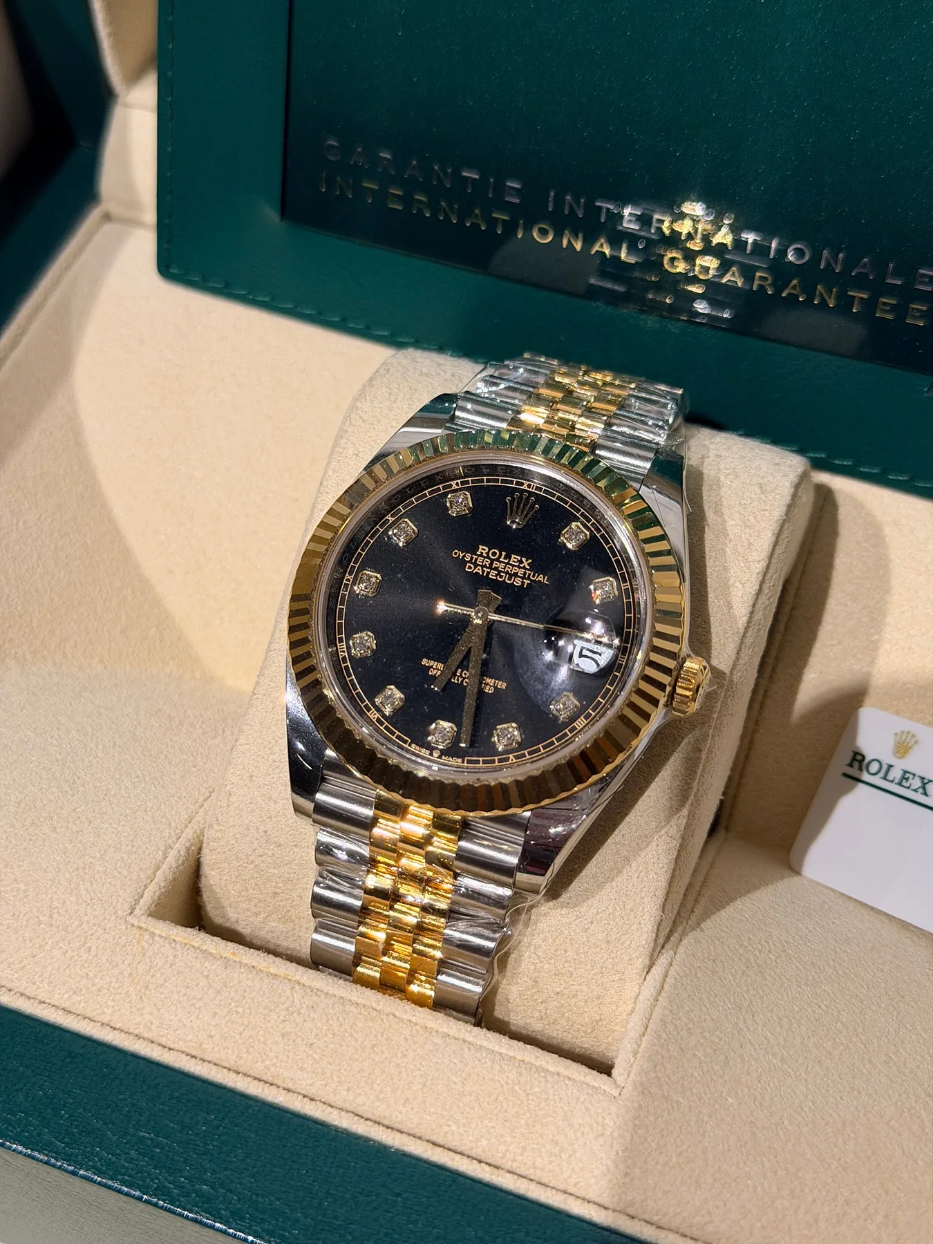 롤렉스 데이저스트 41mm 블랙 골드 콤비 2022 사진 5