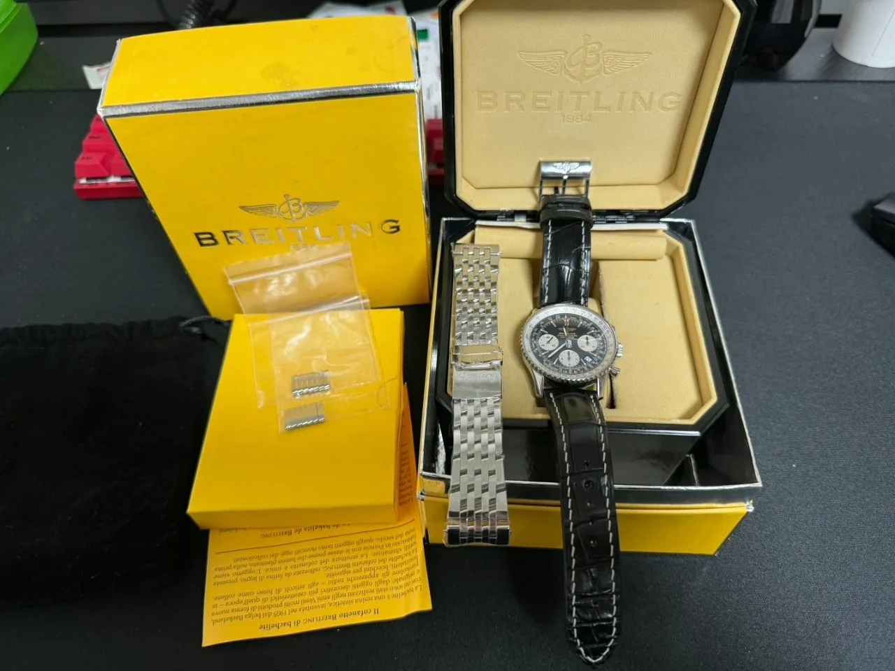 브라이틀링 네비타이머 A23322 뀨구형 2005 사진 1