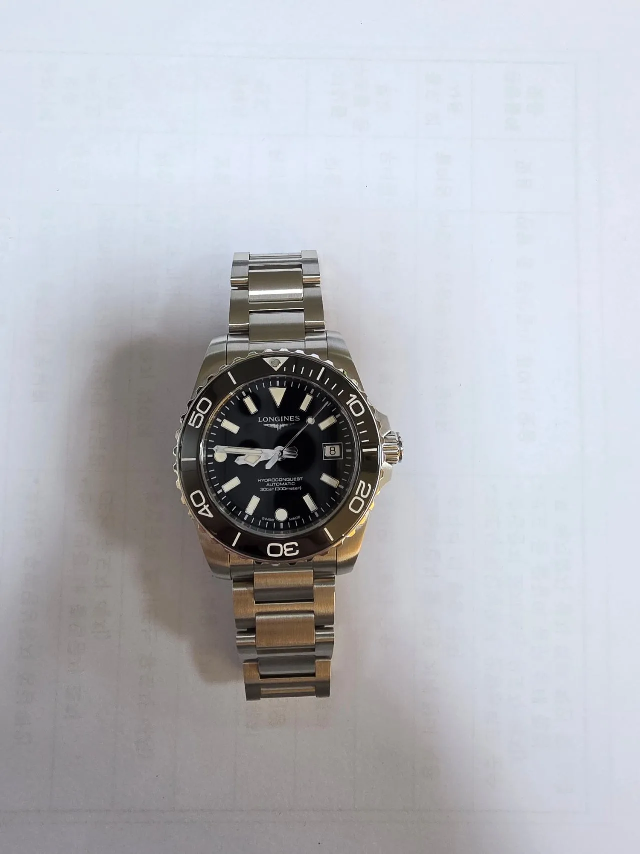 론진 하콘 39mm 블랙 2026 사진 1