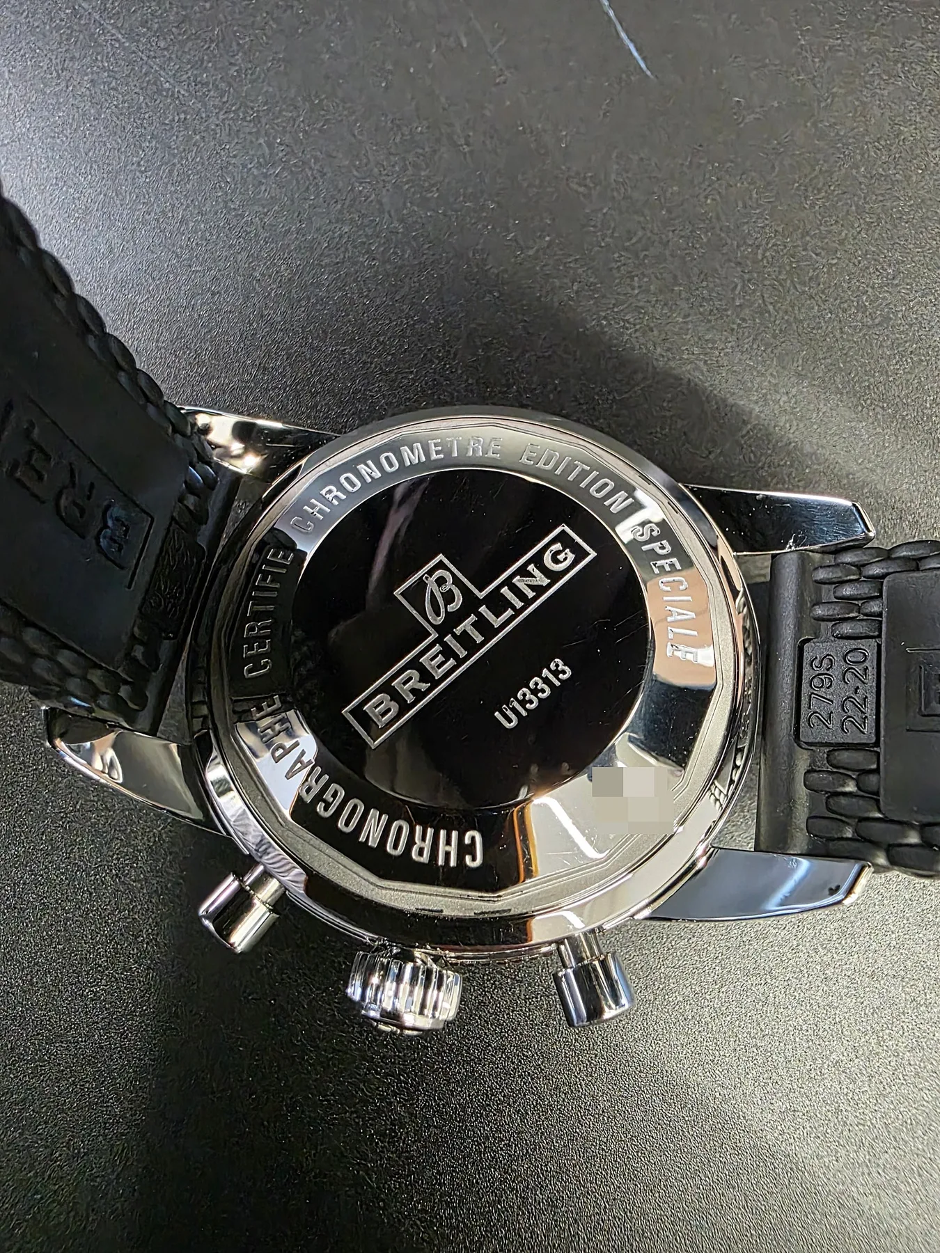 브라이틀링 슈퍼오션 헤리티지 II 크로노그래프 44mm 베젤 콤비 사진 7