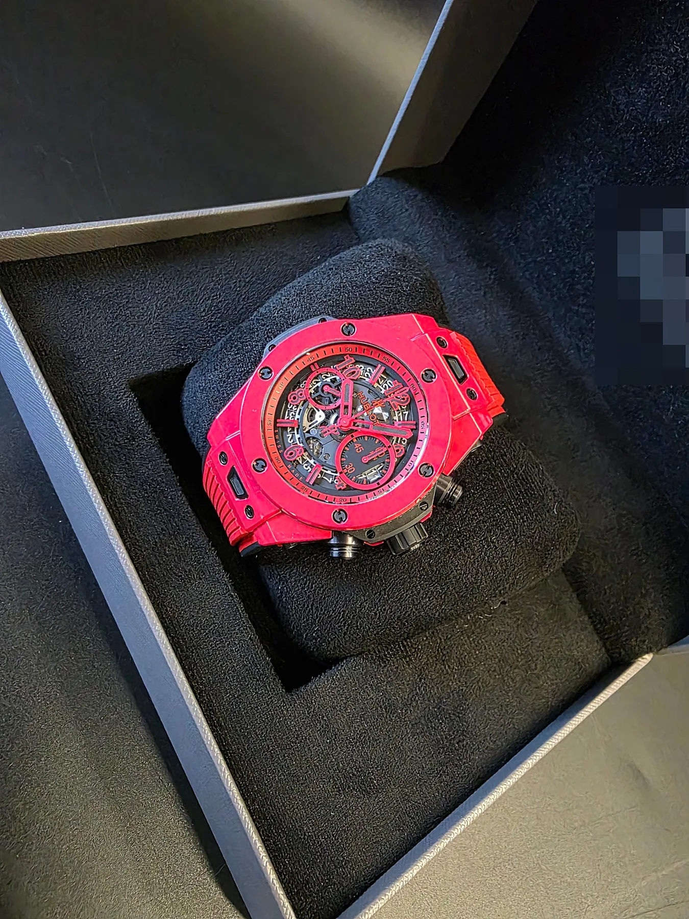 위블로 빅뱅 유니코 레드 매직 42mm 500피스 한정판 에디션 2021 사진 2