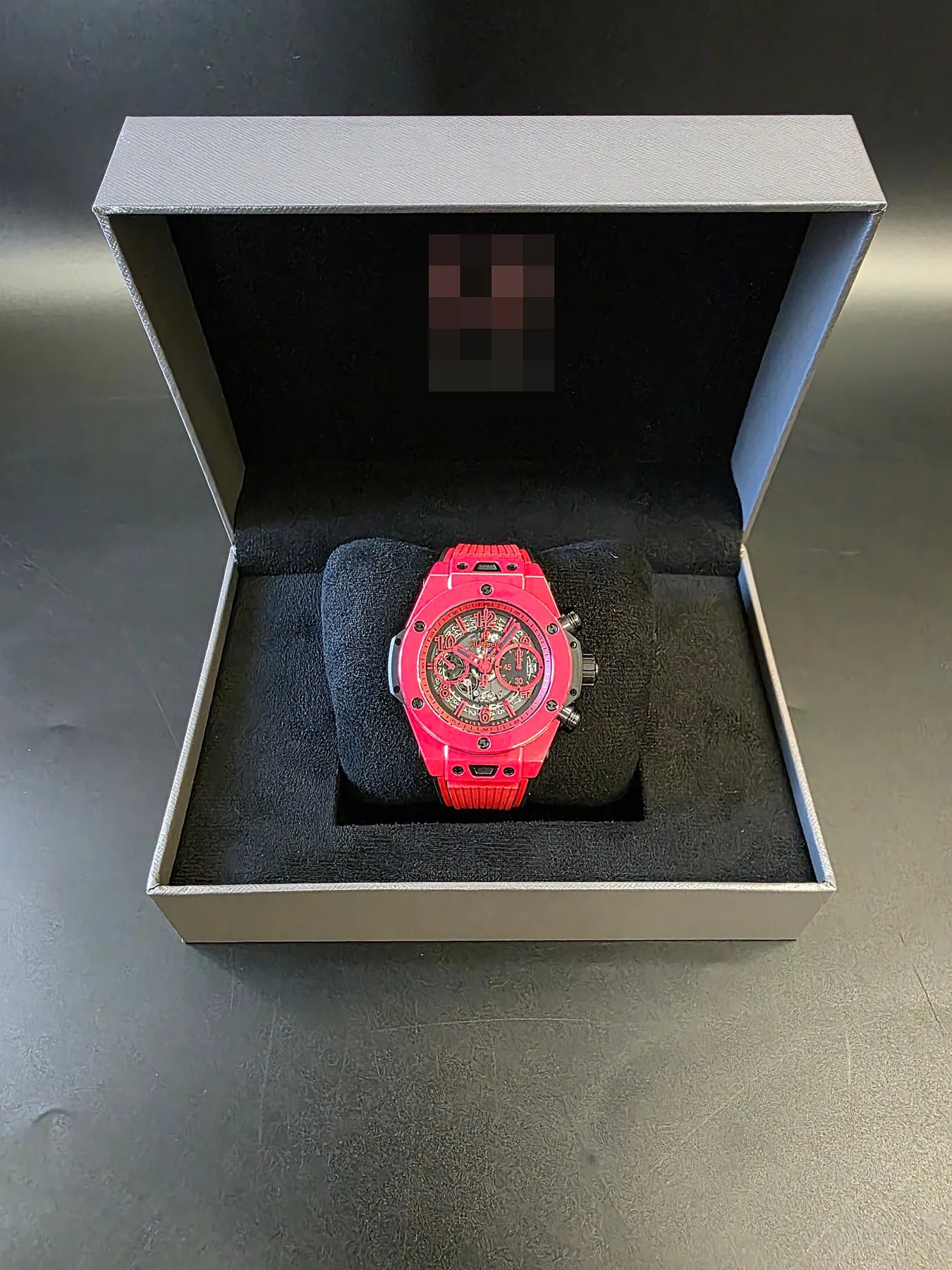 위블로 빅뱅 유니코 레드 매직 42mm 500피스 한정판 에디션 2021 사진 3