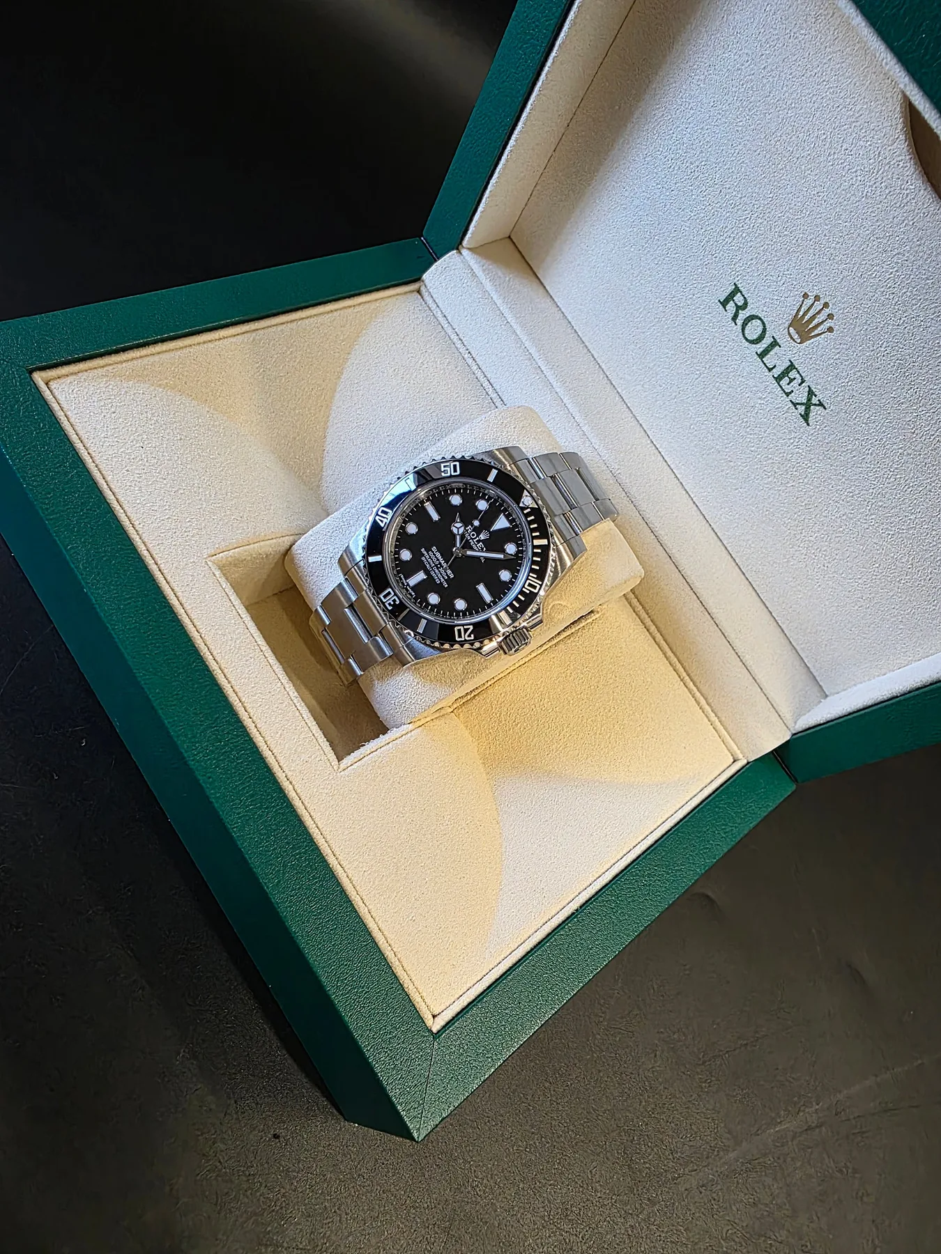 롤렉스 서브마리너 논데이트 40mm 스틸 검판 114060 2020 사진 2
