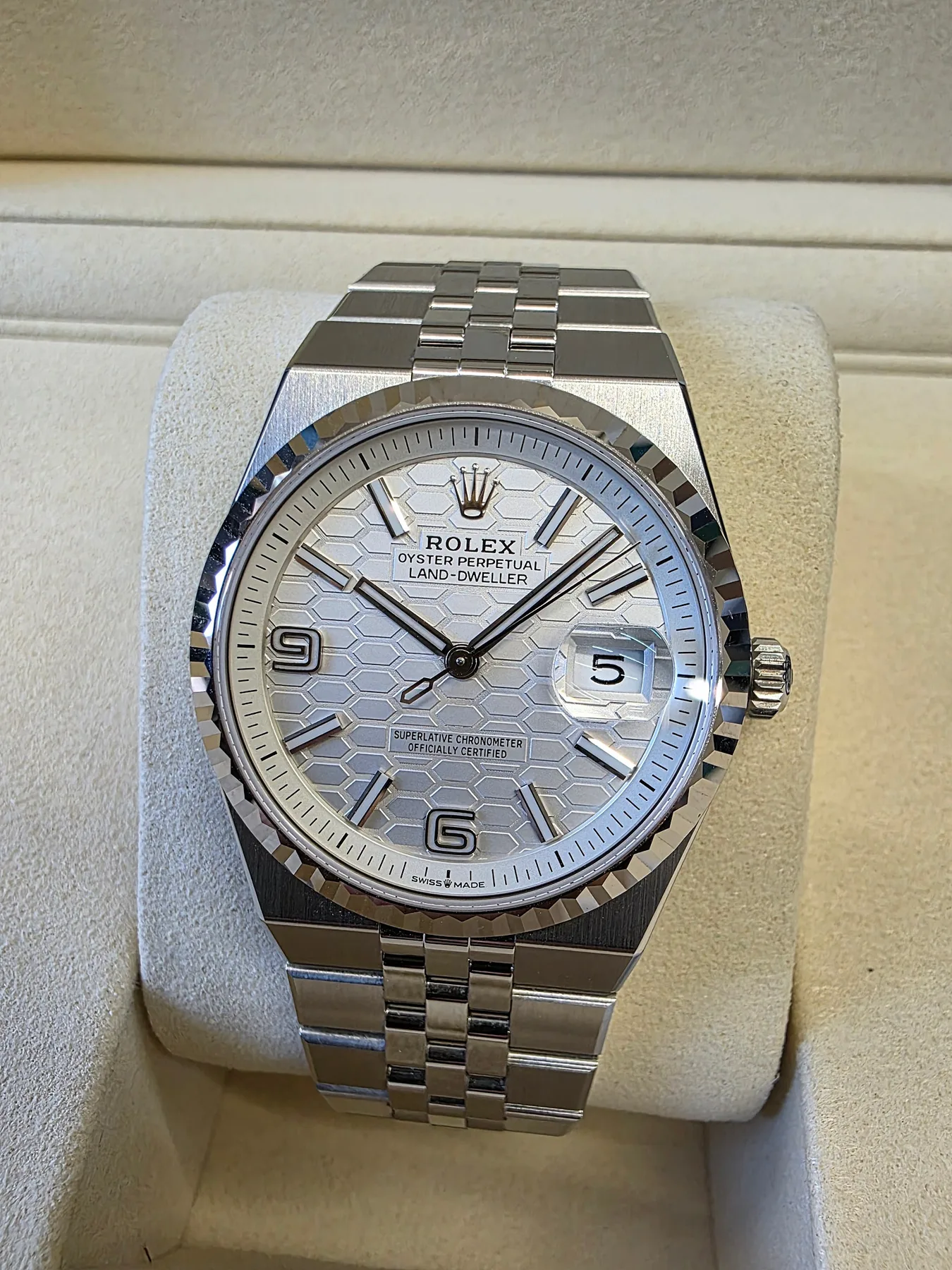 롤렉스 랜드드웰러 36mm 인텐스 화이트 127234 2026 사진 1
