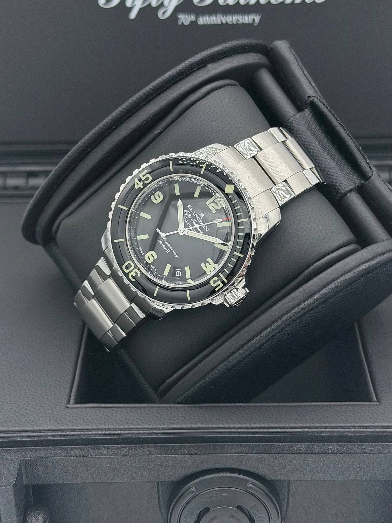 블랑팡 Fifty Fathoms 70th Anniversary Act 1 Series II Limited Edition 5010B-1130-NABA 2023 사진 4