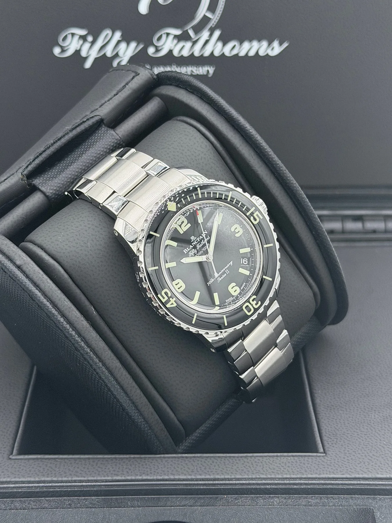 블랑팡 Fifty Fathoms 70th Anniversary Act 1 Series II Limited Edition 5010B-1130-NABA 2023 사진 5