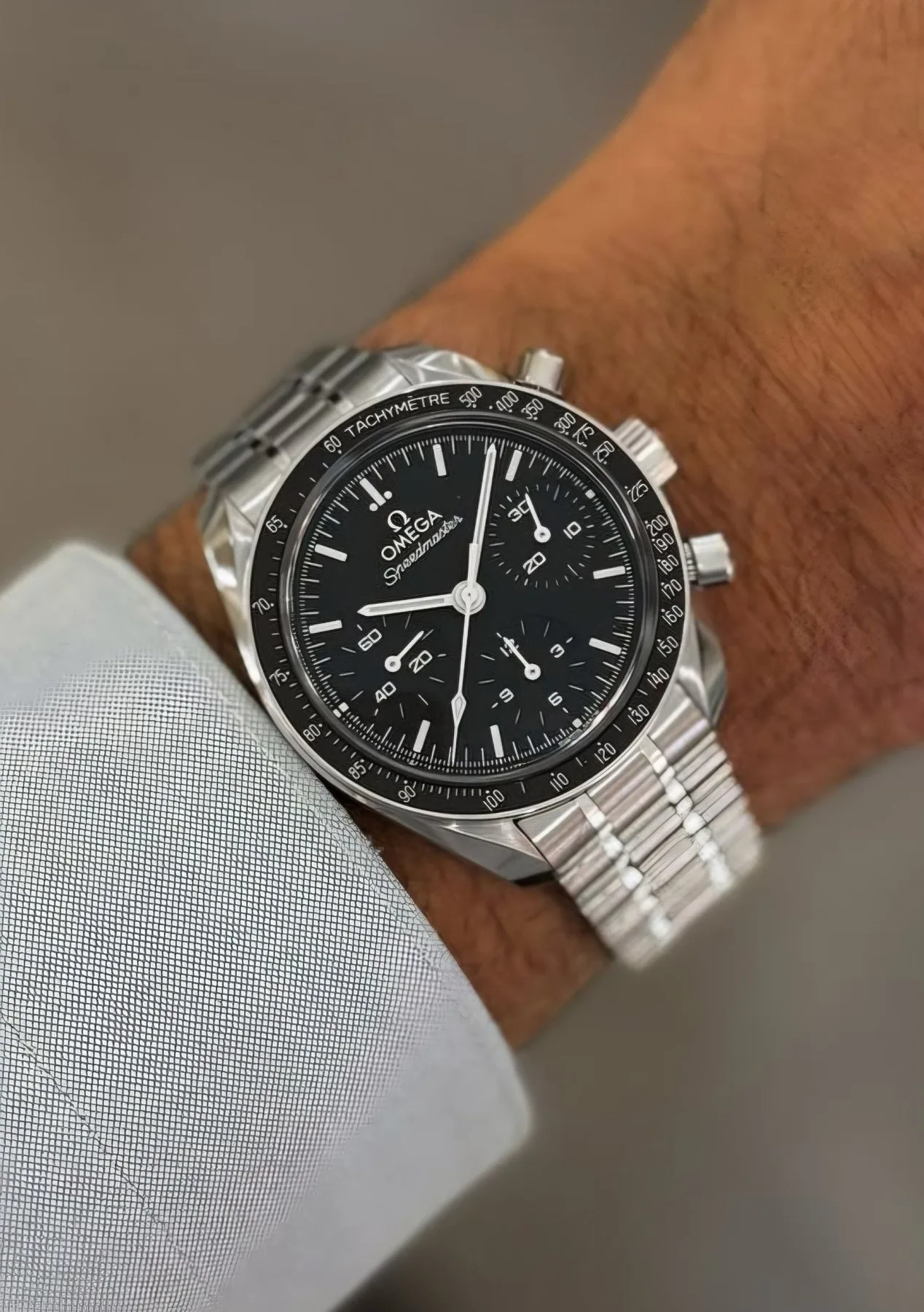 오메가 스피드마스터 38mm 검판 2026 사진 3