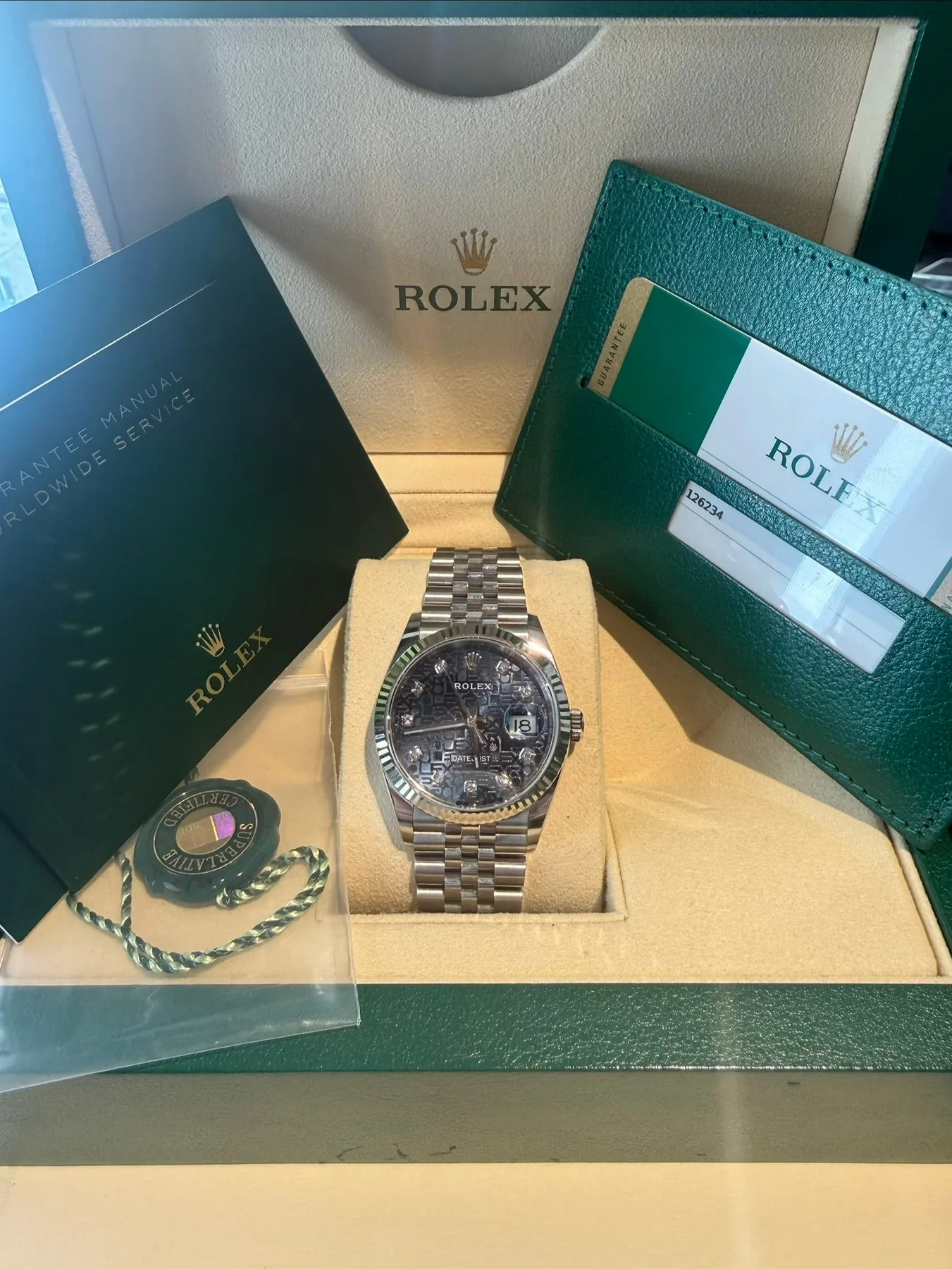 롤렉스 데이저스트 청판 36mm 2020 사진 1