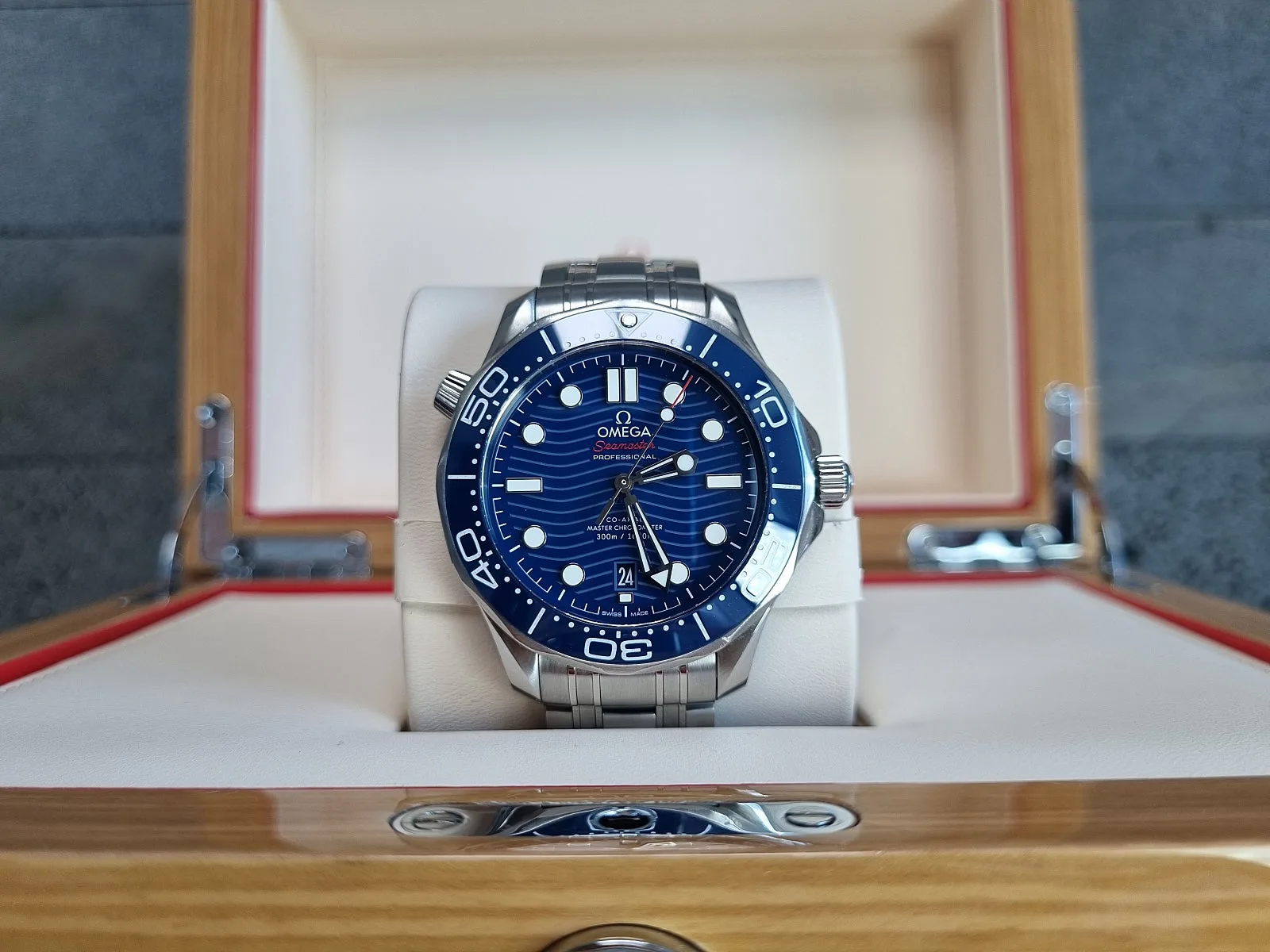 오메가 씨마스터 다이버300 청판 42MM 2018 사진 1