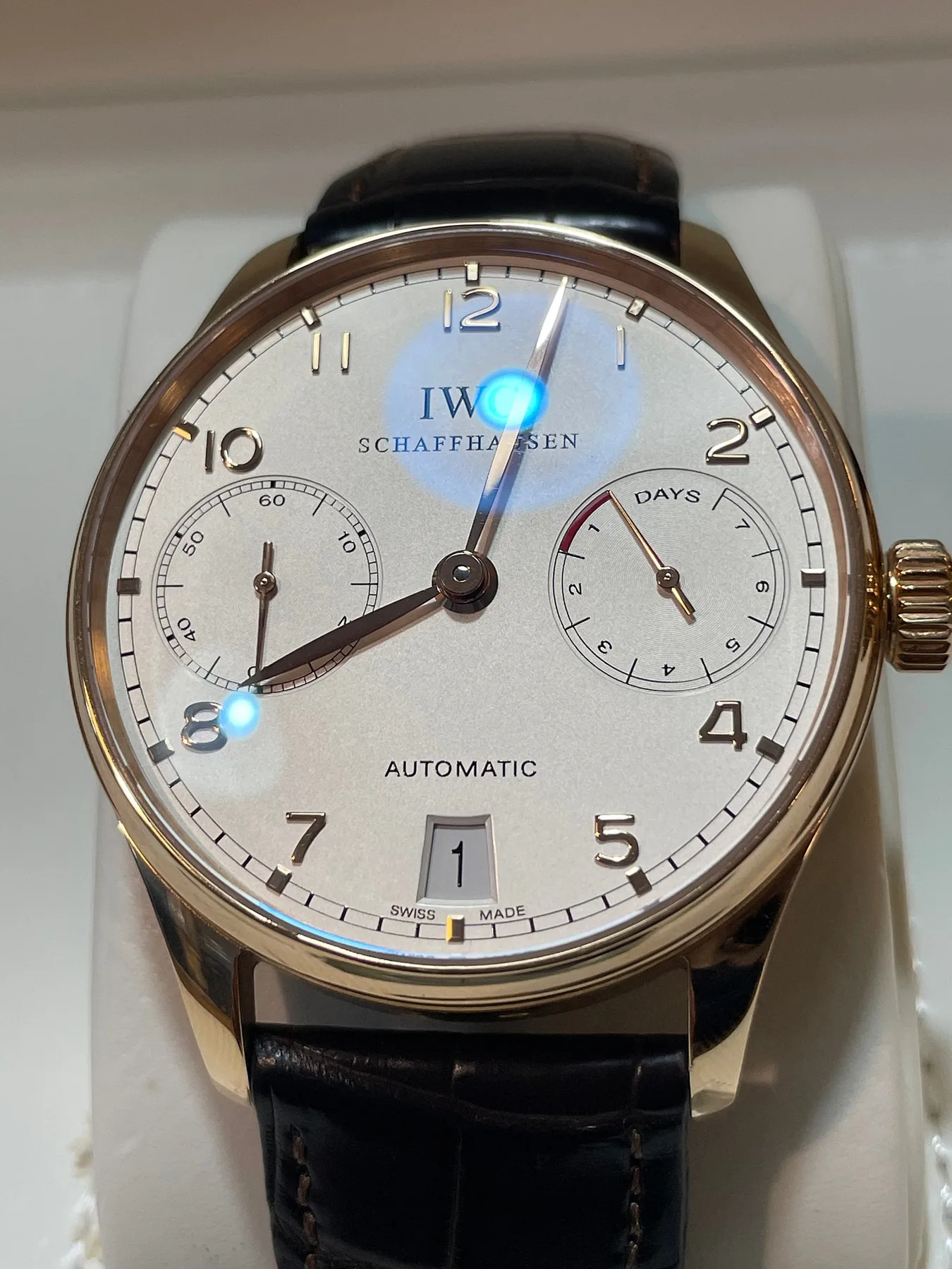 IWC 7Days 로즈골드 사진 2