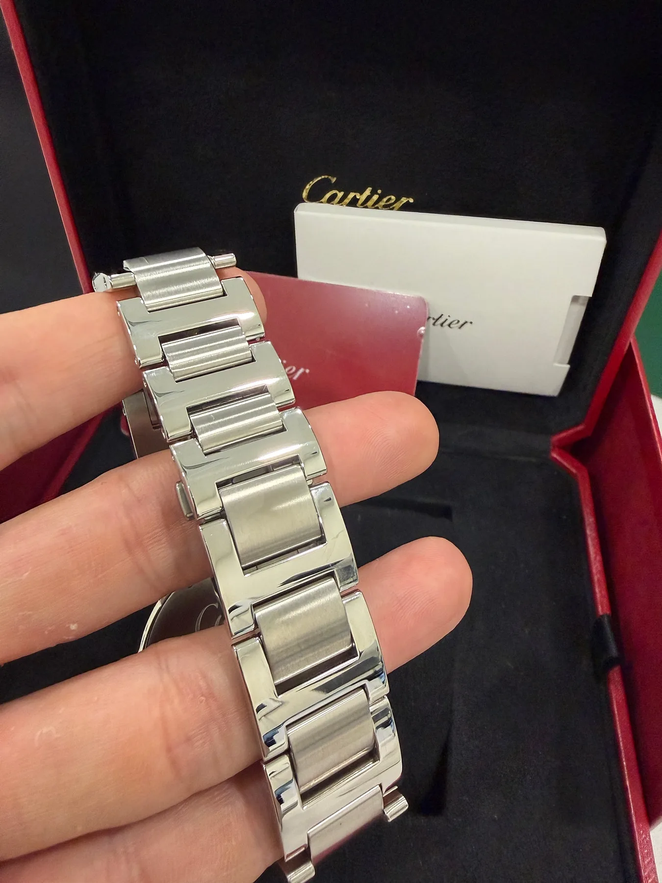 까르띠에 발롱블루 42mm 스틸 2021 사진 7