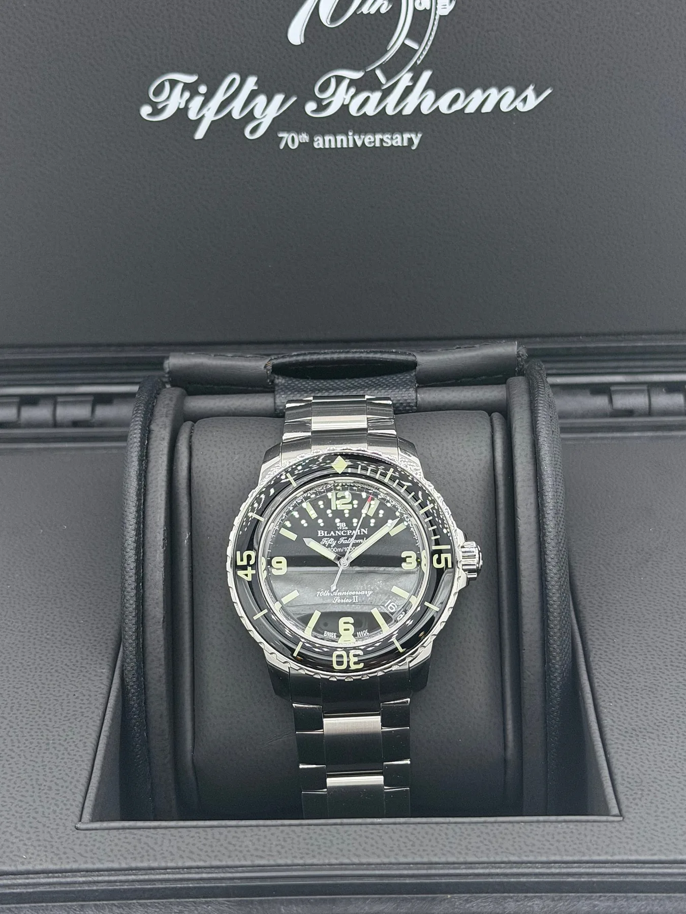블랑팡 Fifty Fathoms 70th Anniversary Act 1 Series II Limited Edition 5010B-1130 2023 사진 3