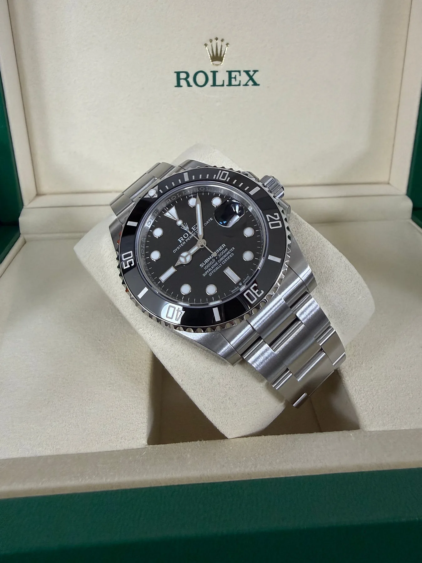 롤렉스 서브마리너 블랙 데이트 126610LN 2026 사진 2