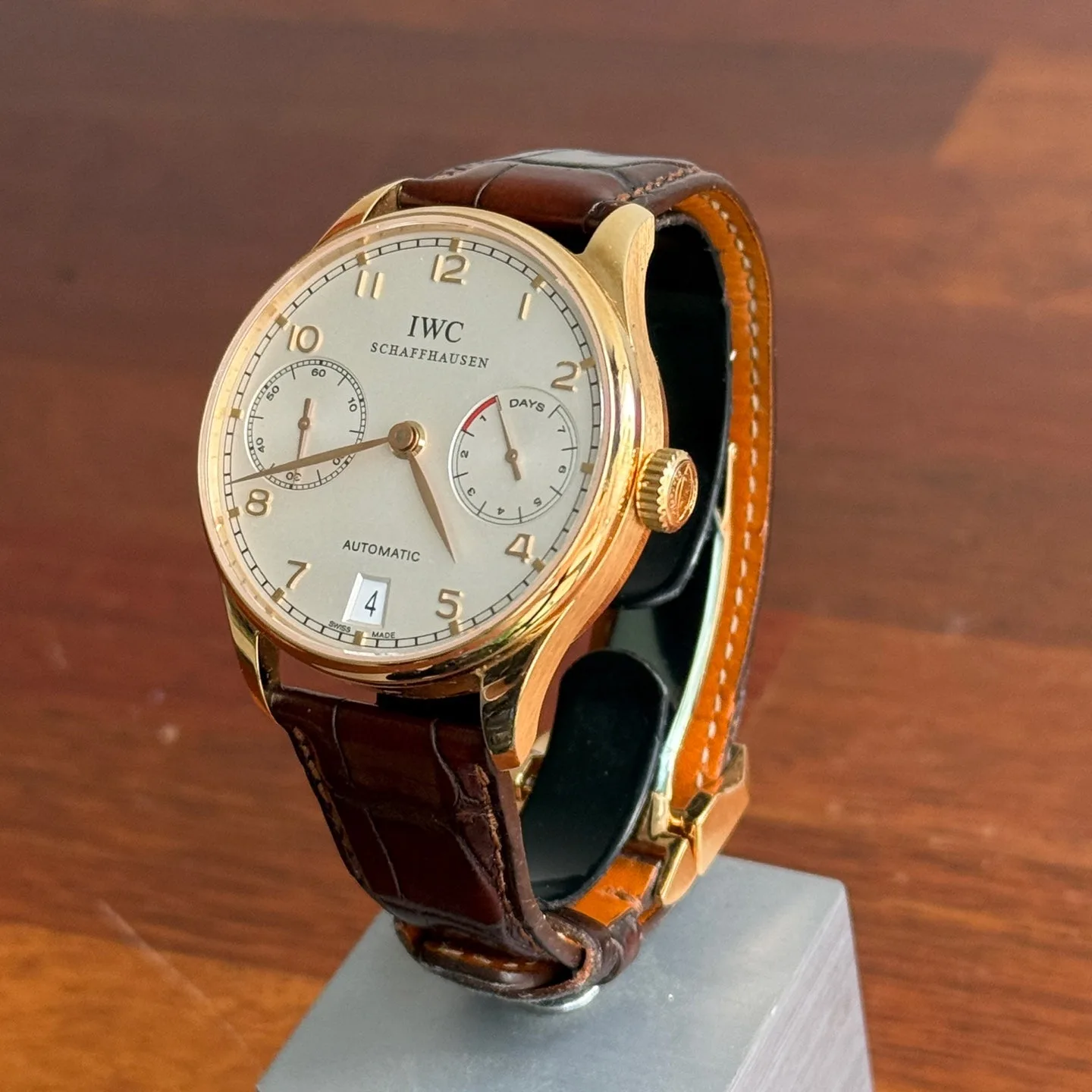 IWC 금부엉이 IW500101 18K 올금통 2008 사진 5