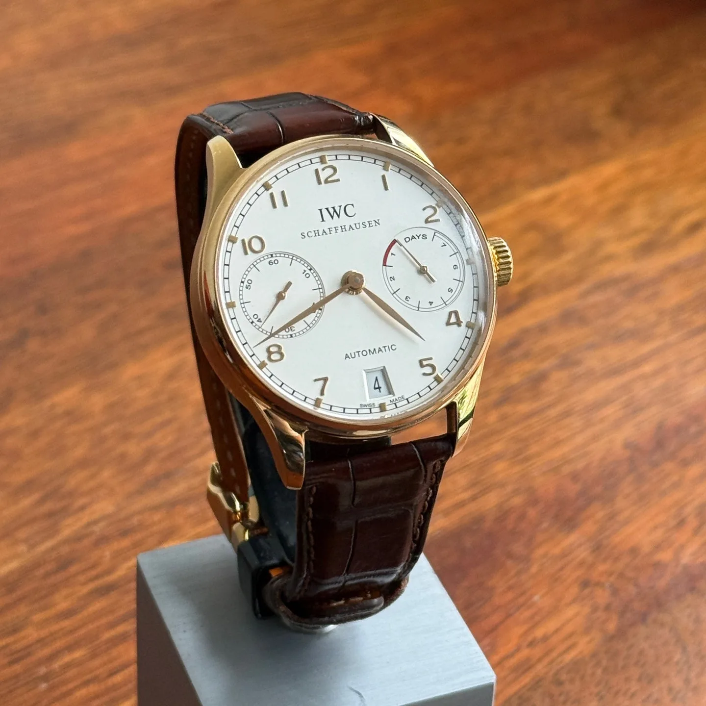 IWC 금부엉이 IW500101 18K 올금통 2008 사진 6